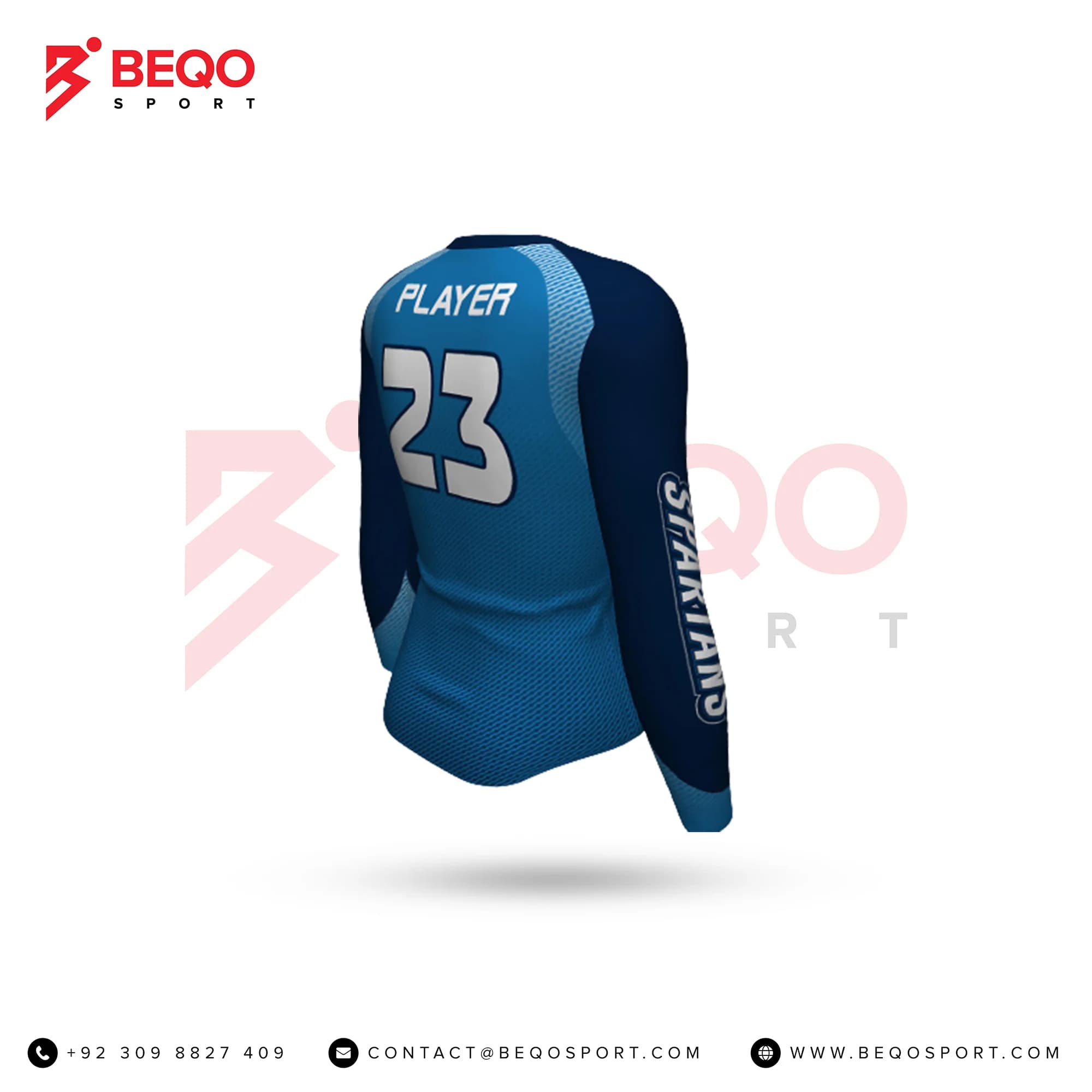 Multi Color Volleyball Jersey view 2