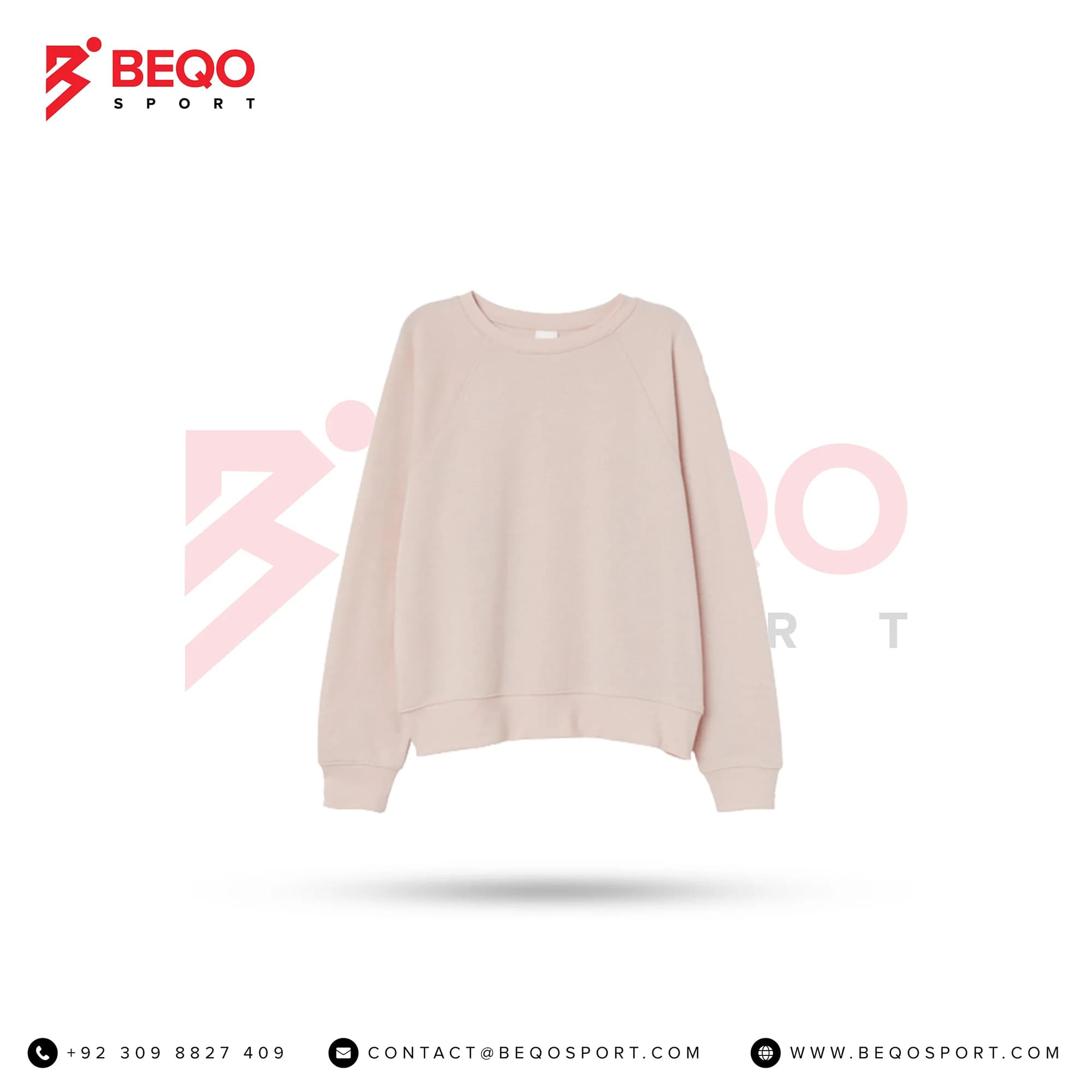 Plain Fleece Sweatshirt for Women view 2