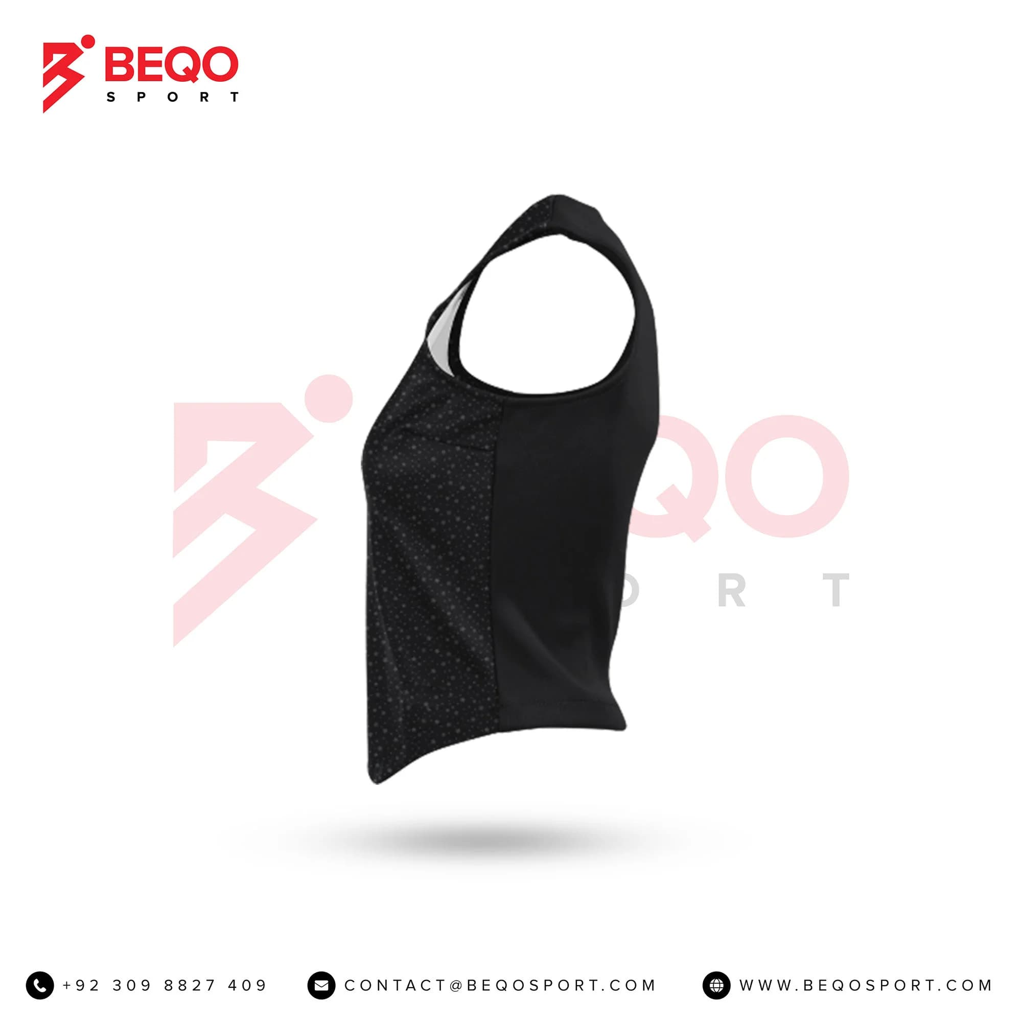 Woman's Black Cheer Modified Shell view 4