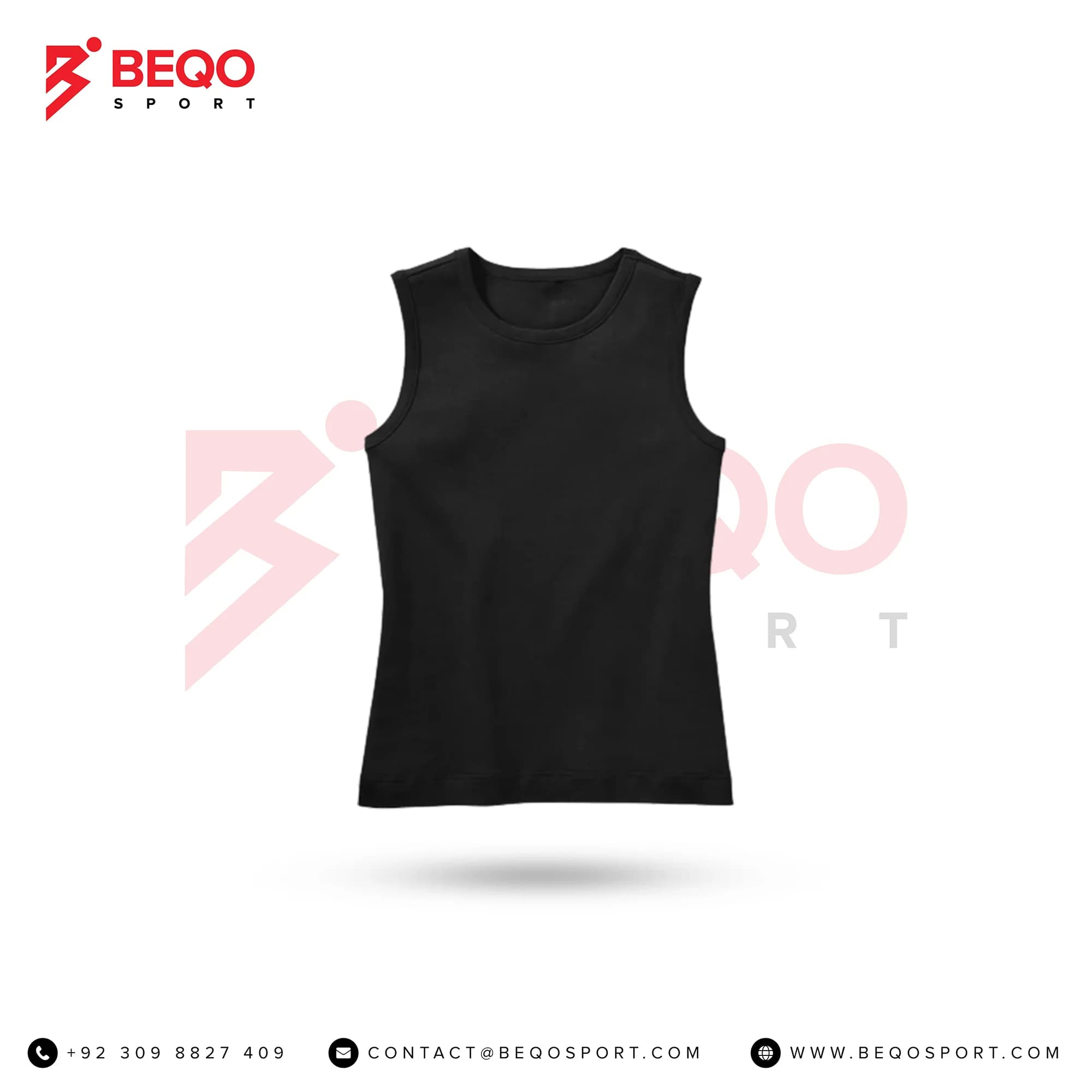 Black Slim Tank Top