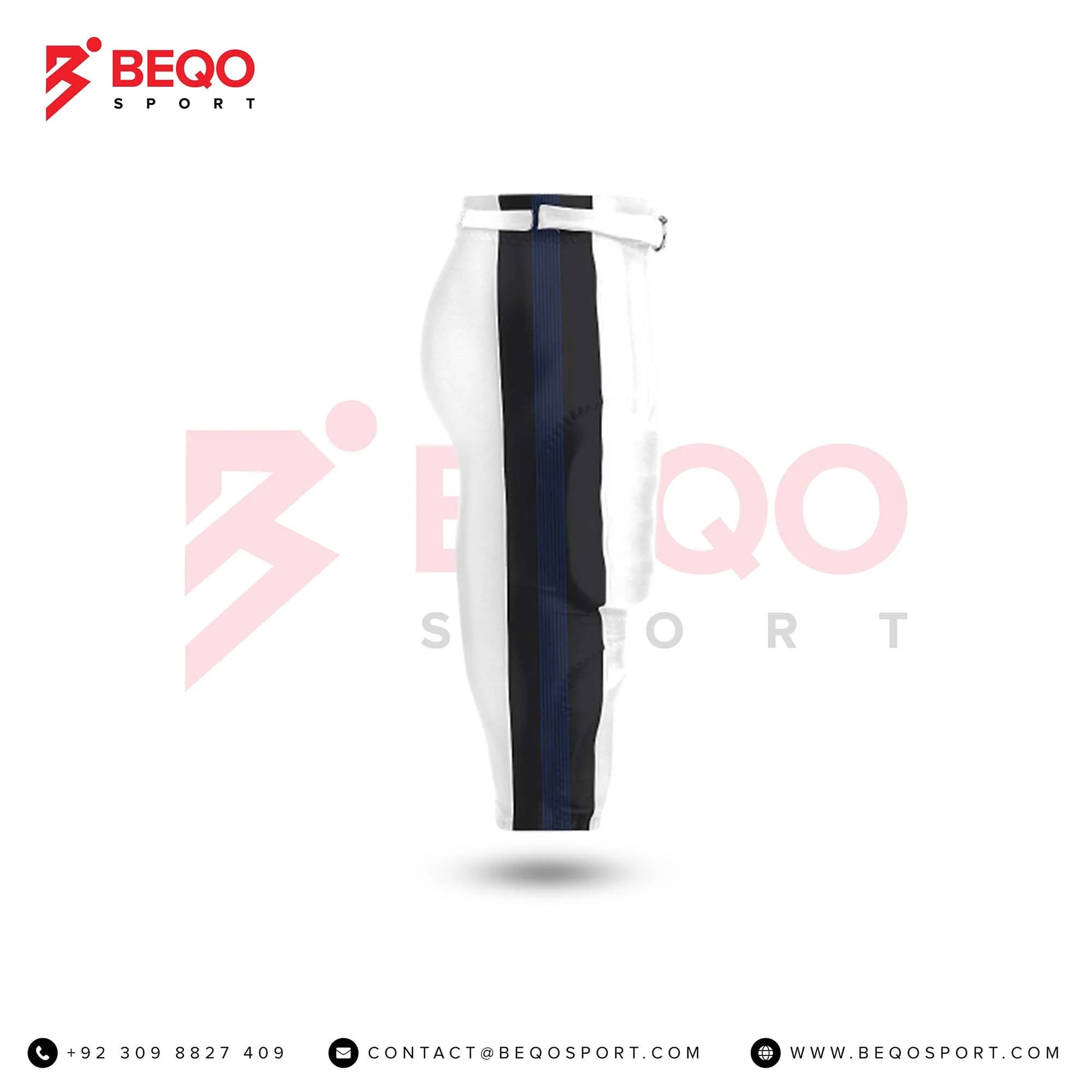 Black and White Football Pants