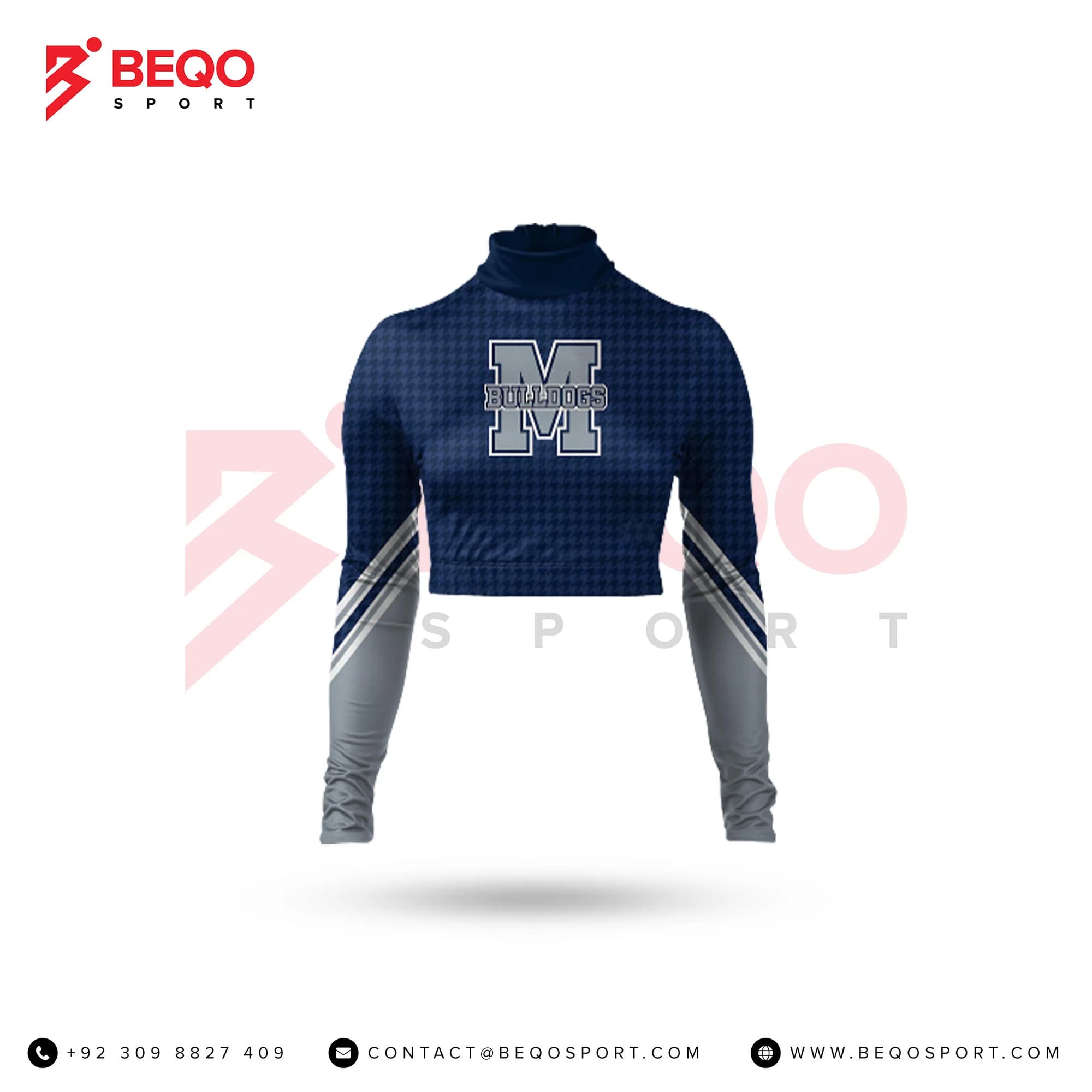 Blue Cheer Mock Neck Bodyliner Shirts