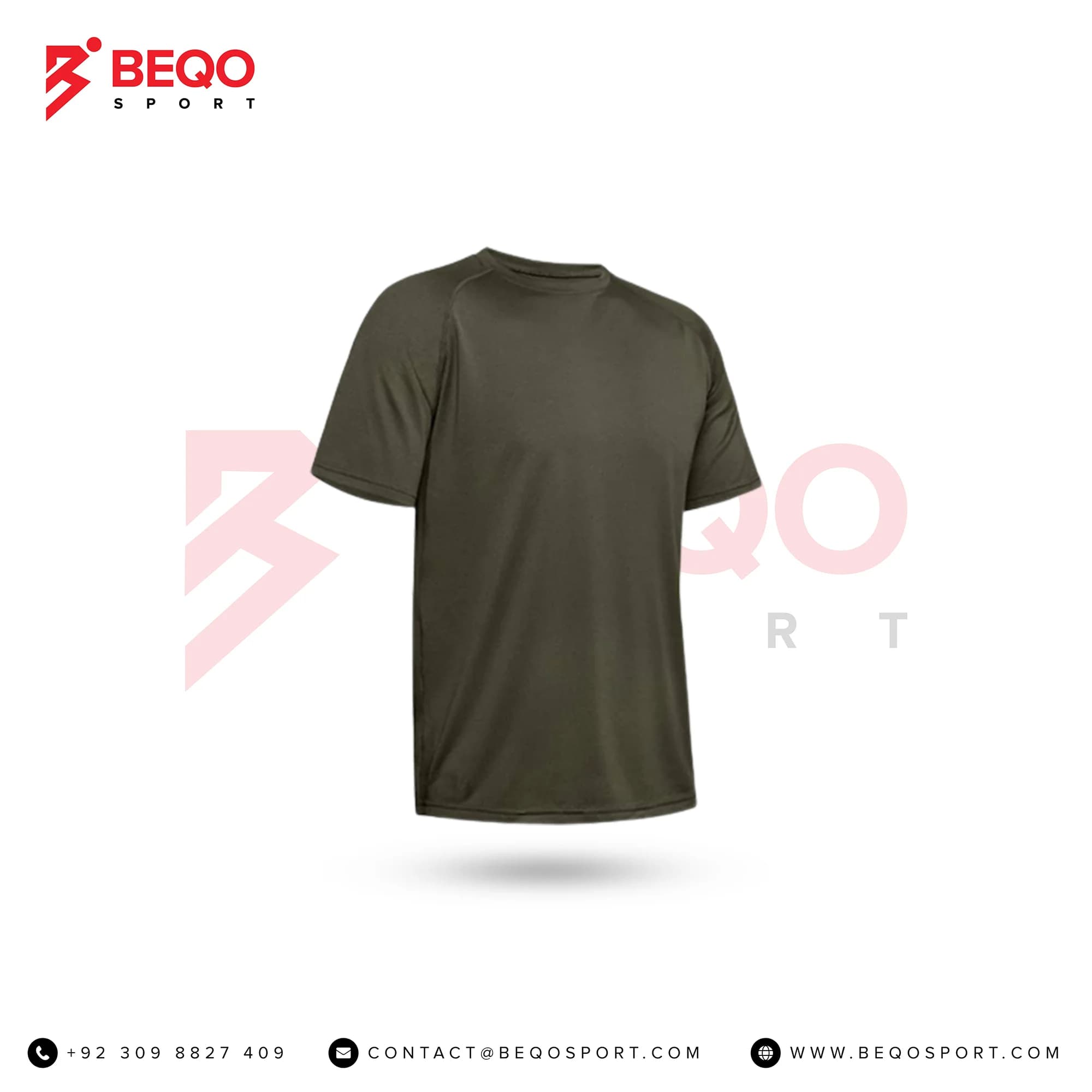 Brown Gym T Shirt