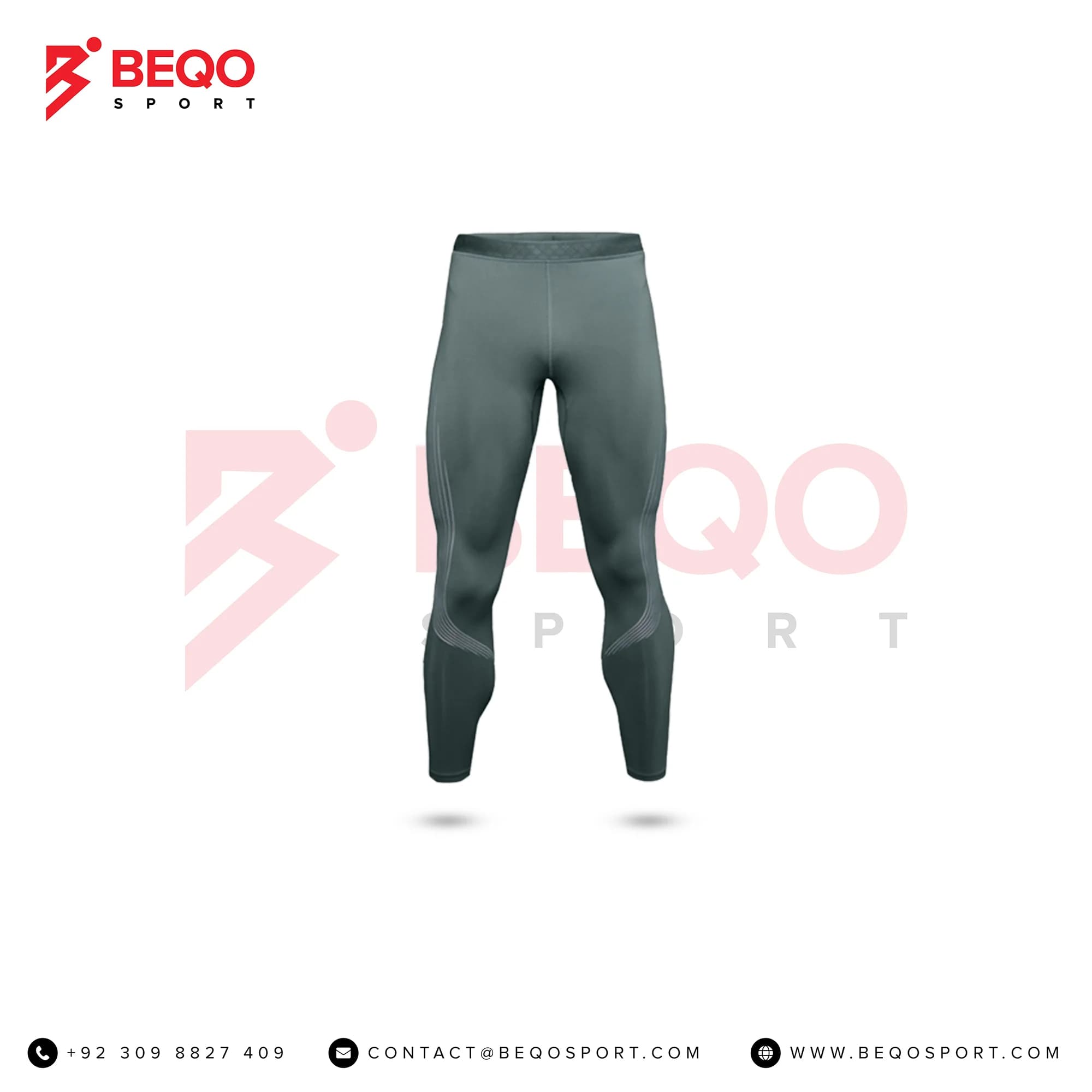 Fitness Tights with Printing for Men