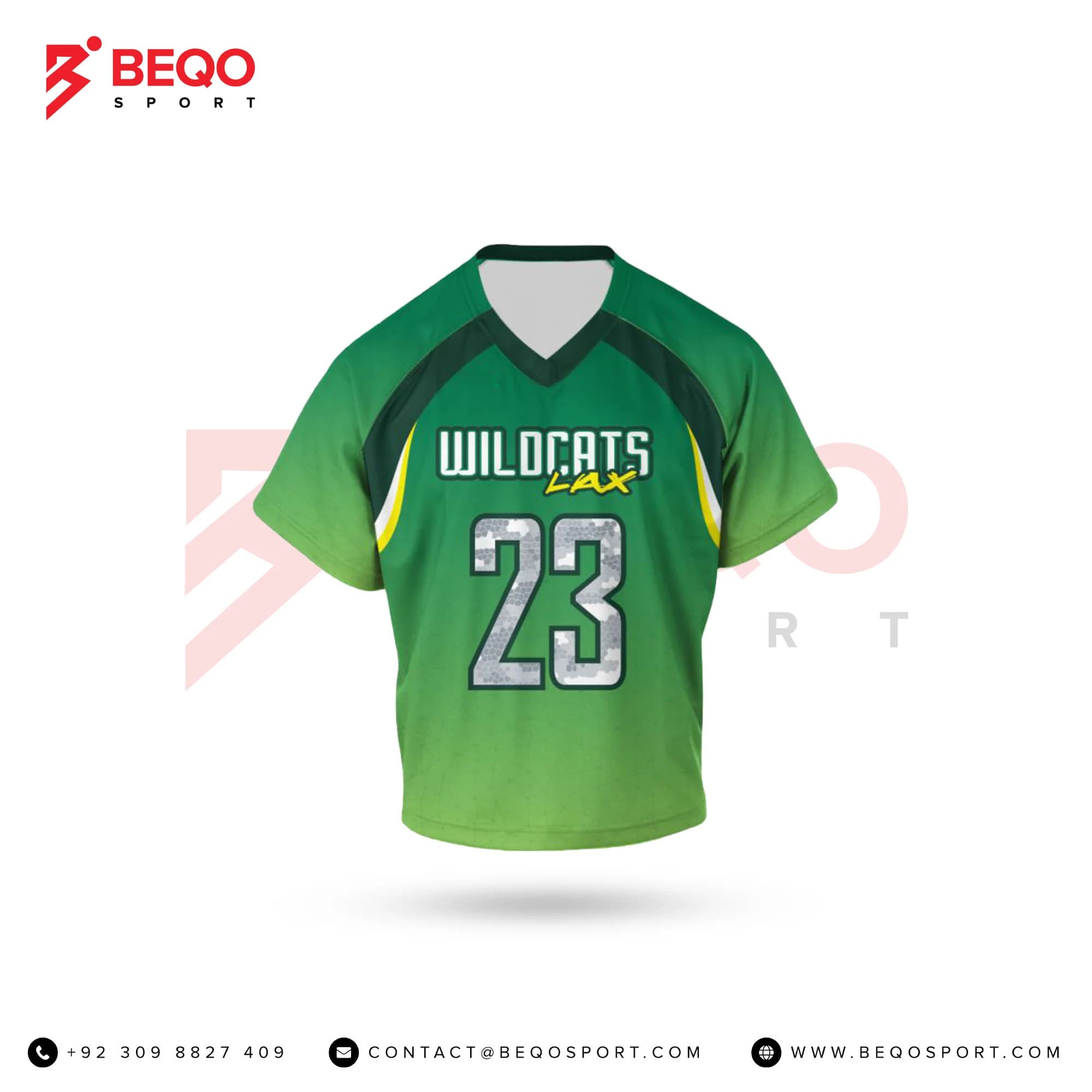 Green Lacrosse Jersey