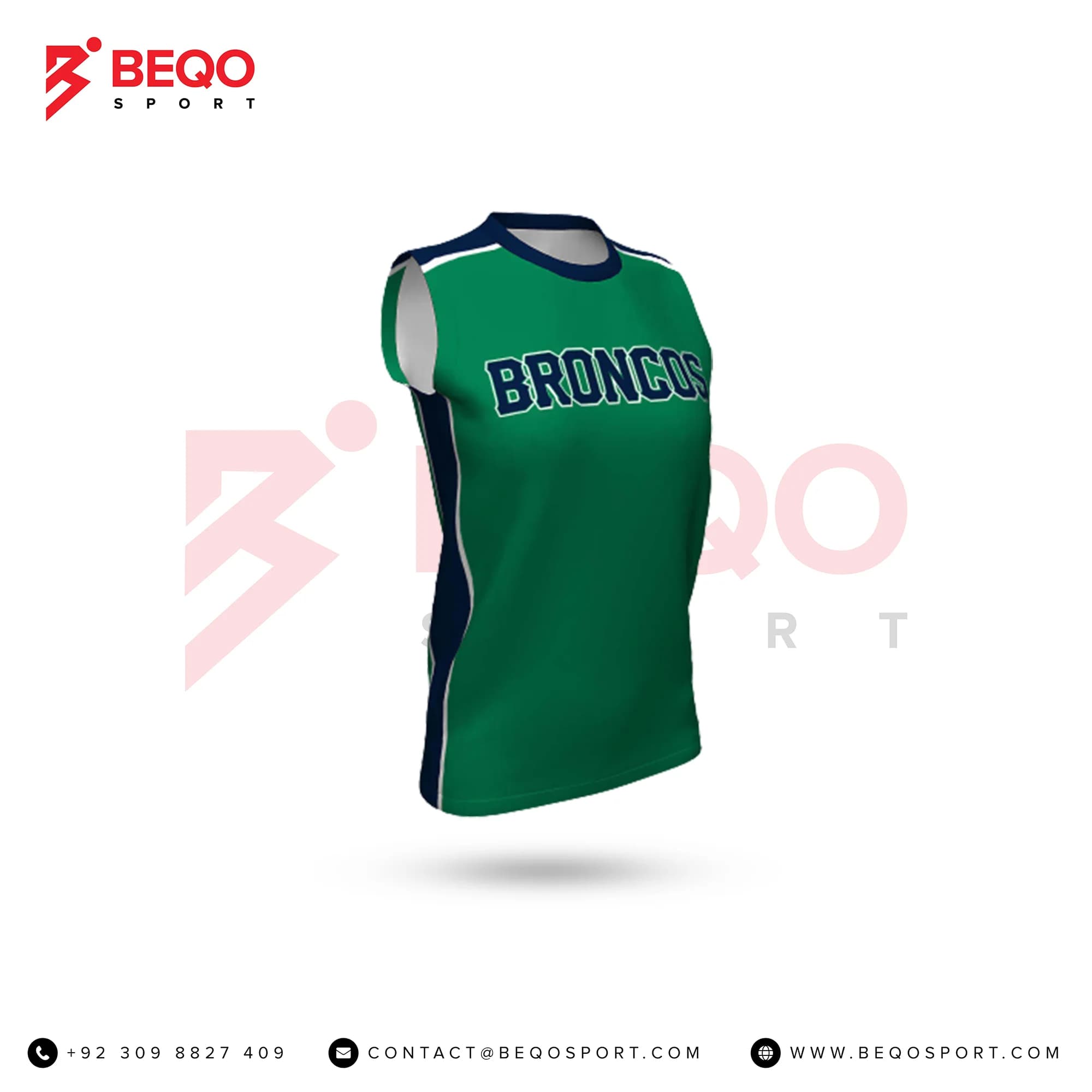 Green Softball Jersey