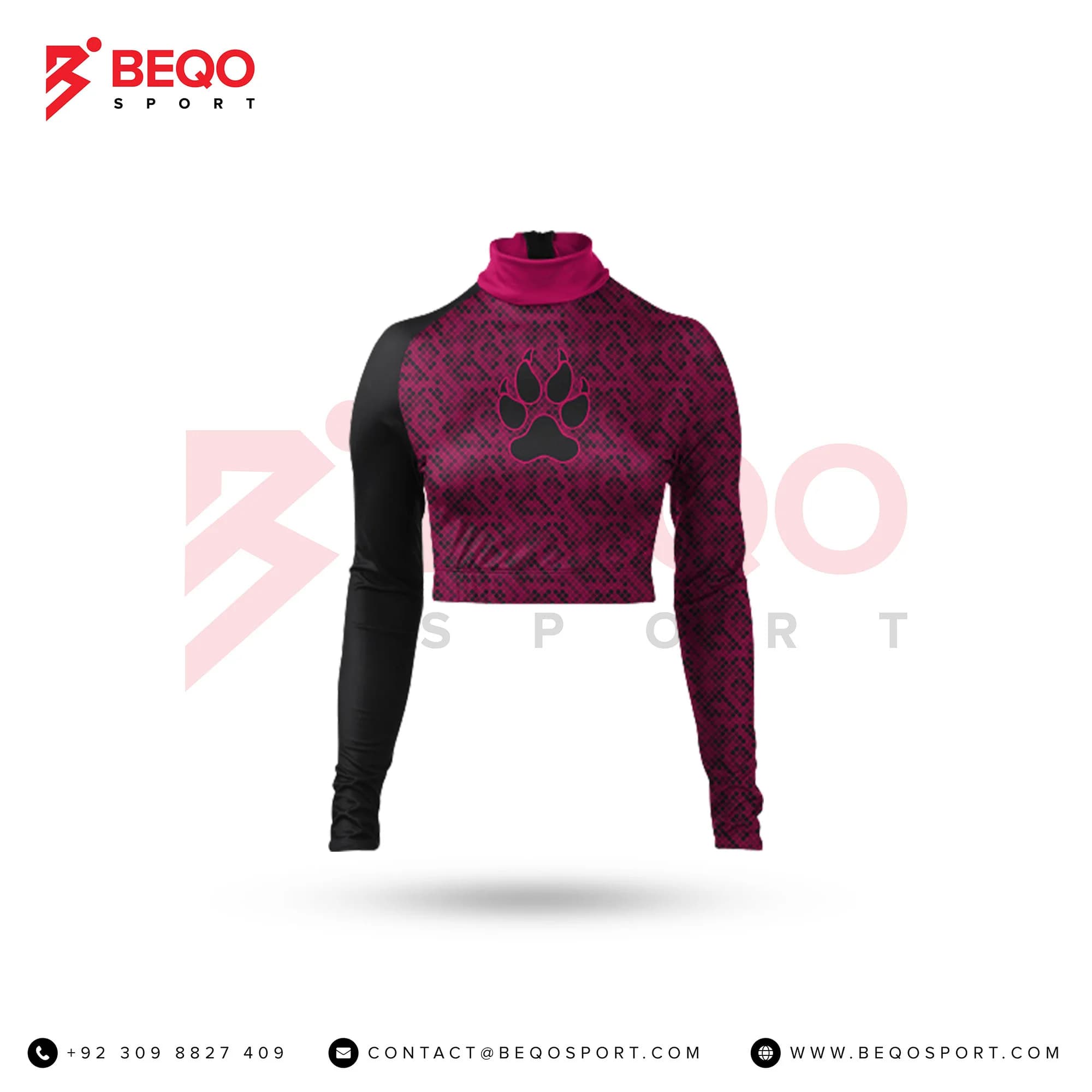 Grow Cheer Mock Neck Bodyliner Shirts