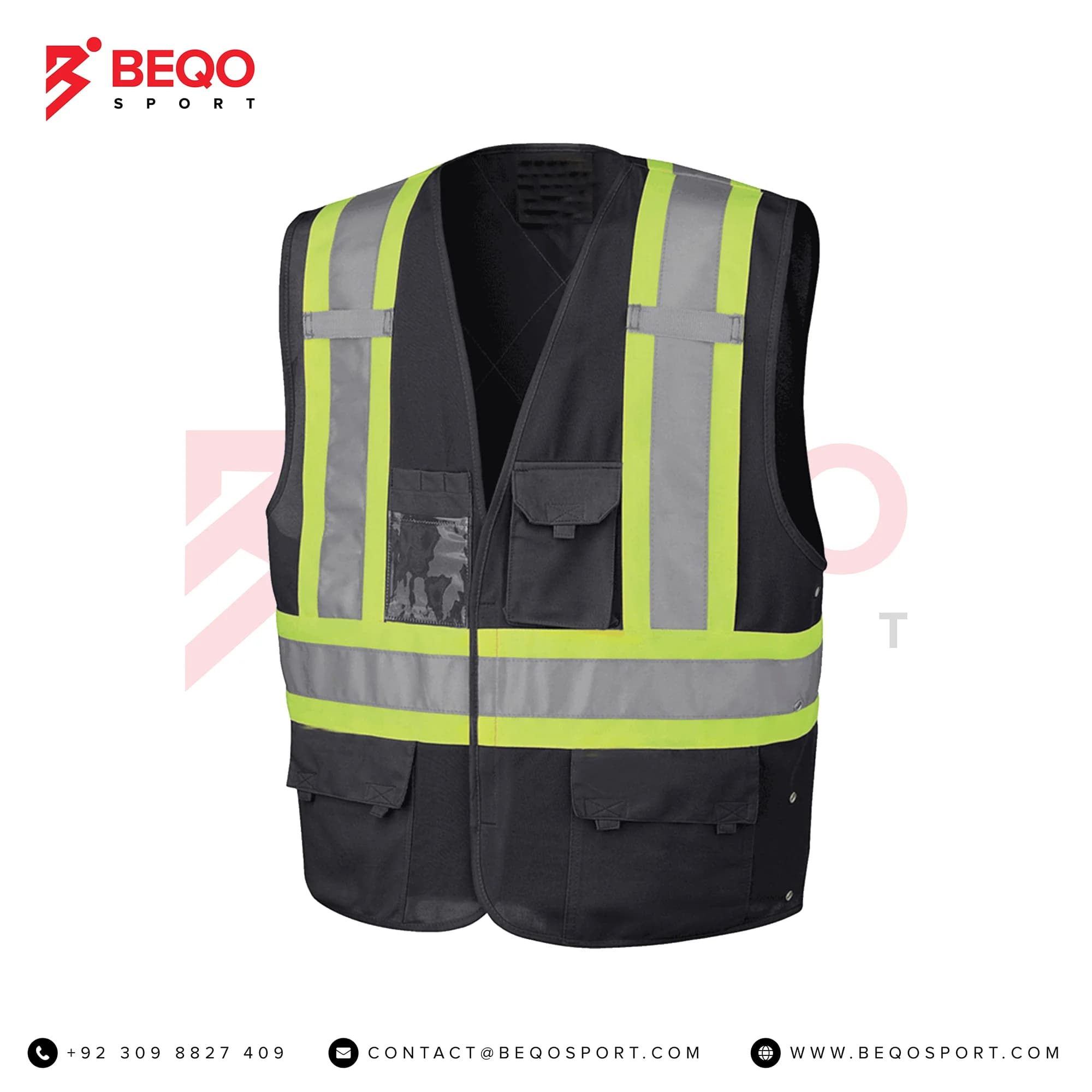 Hi-Vis Vest in Twill