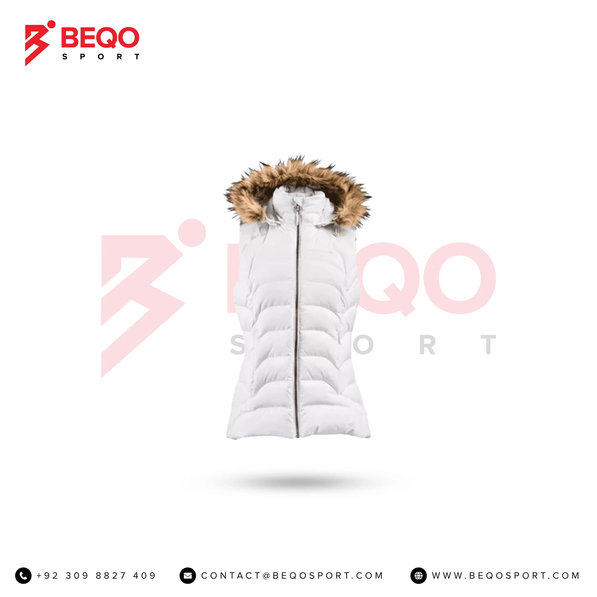 Insulated Vest with Removable Hood