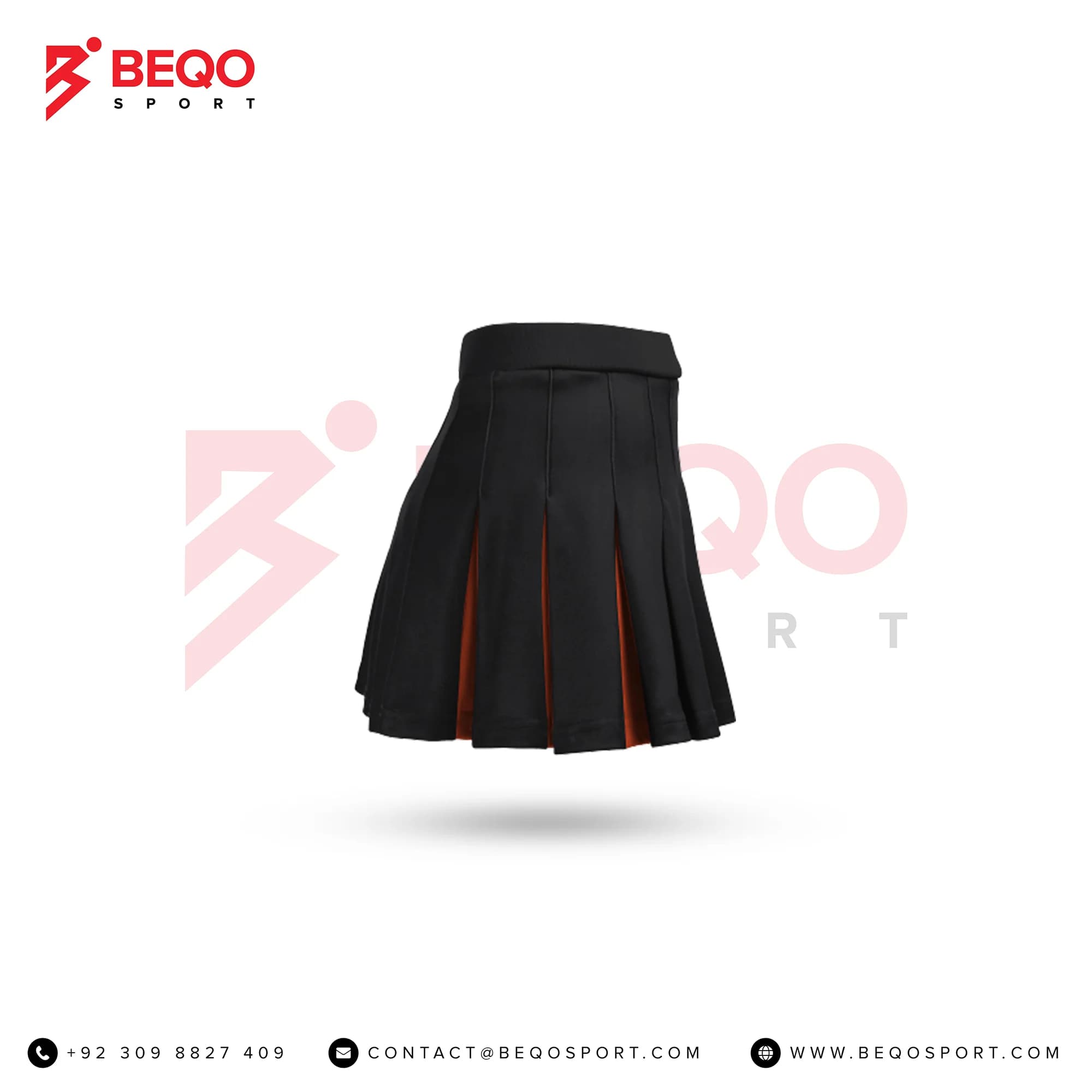 Black Cheer Pleated Skirt view 4