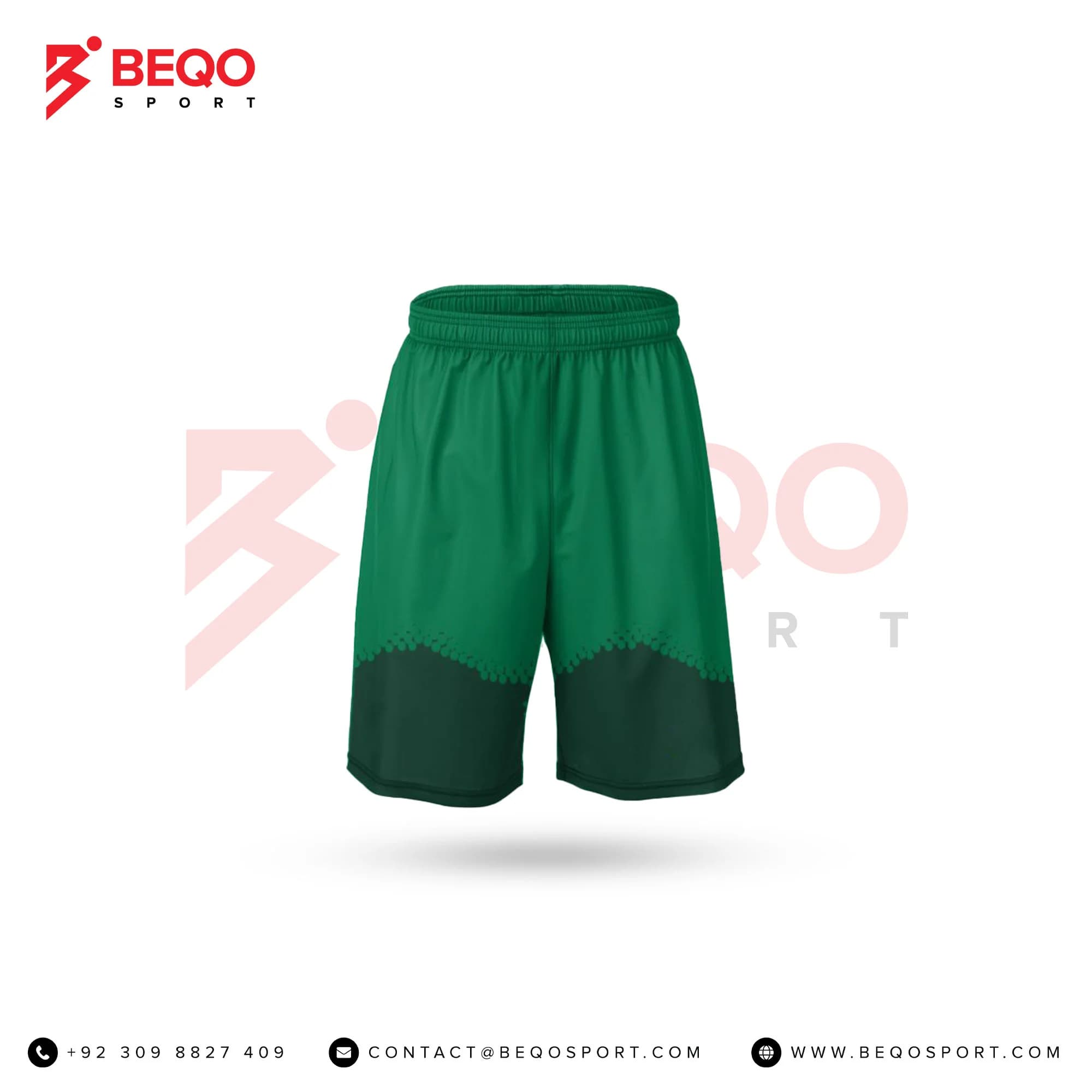 Green Lacrosse Shorts view 4