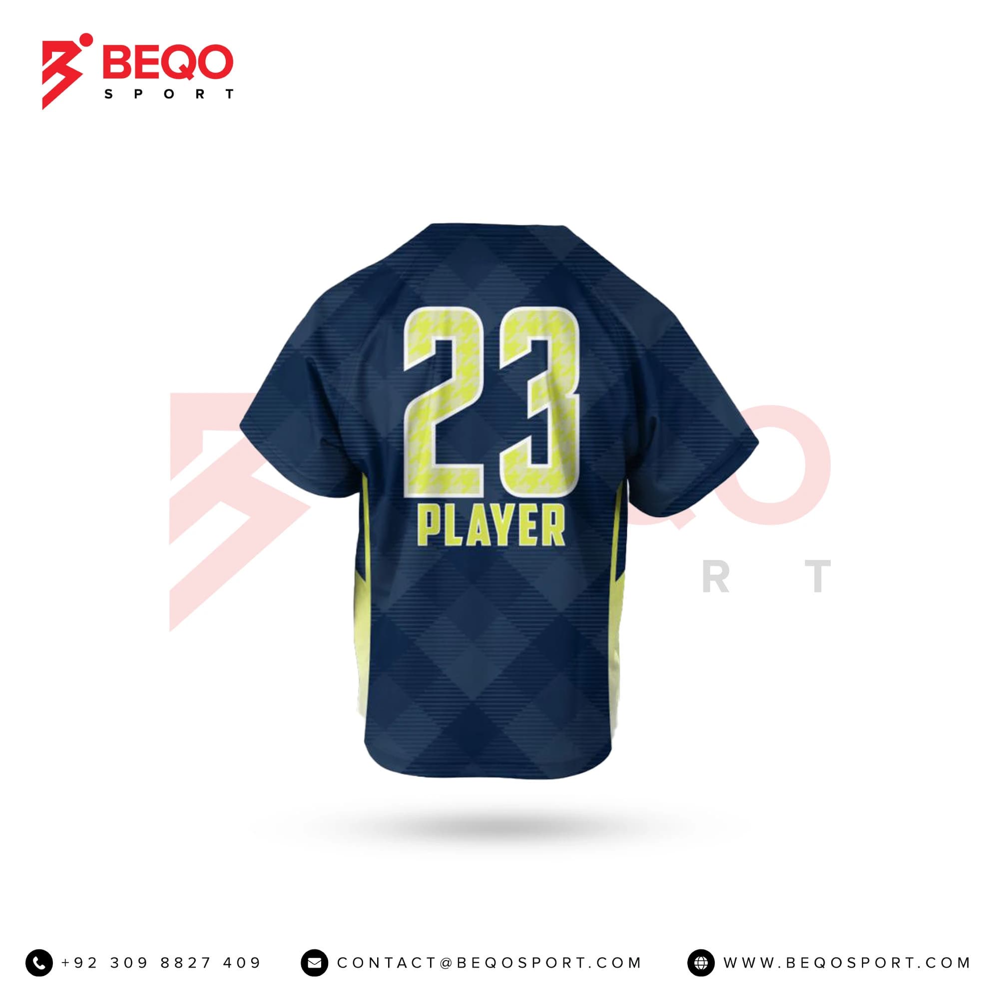 Multi Color Lacrosse Jersey view 4