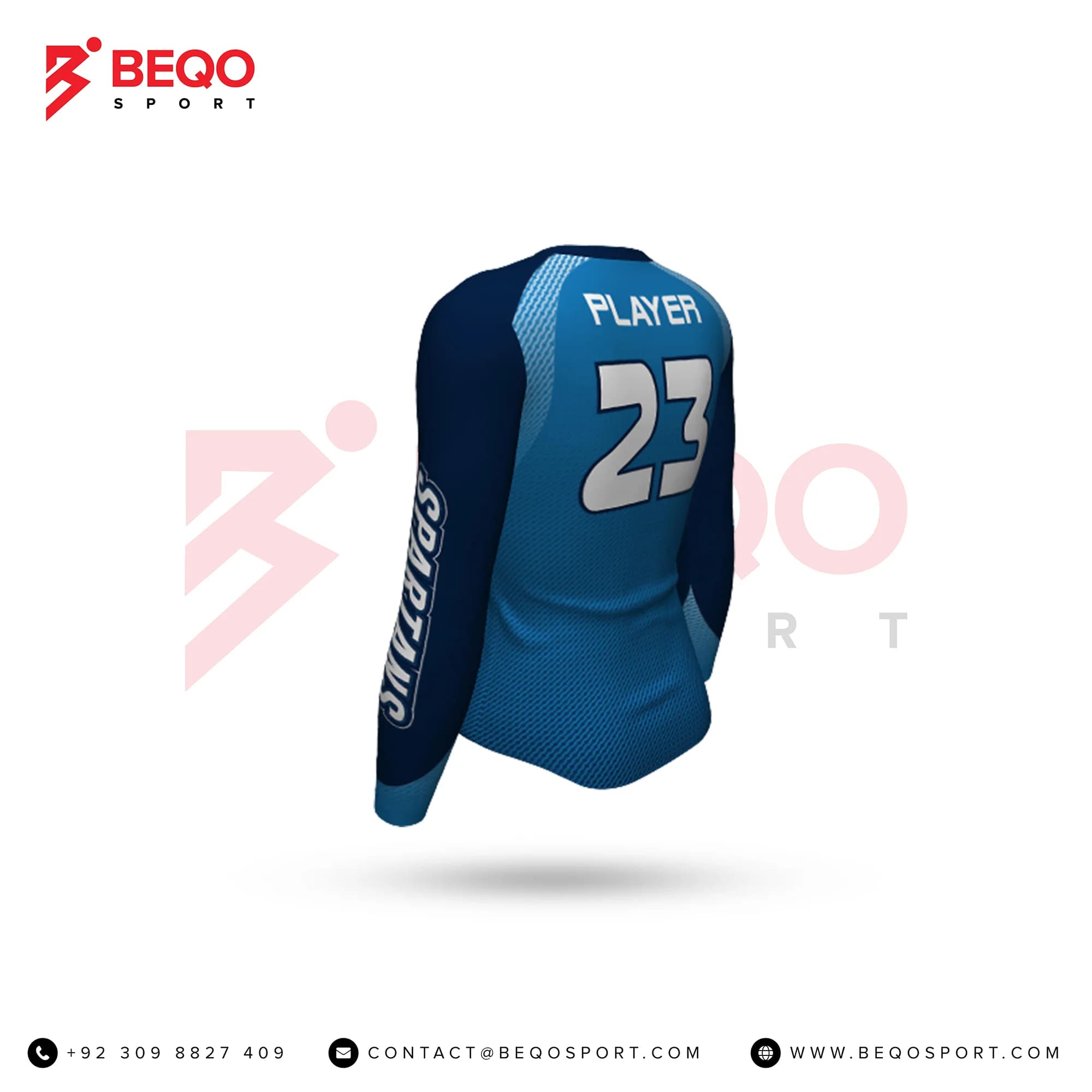 Multi Color Volleyball Jersey view 4
