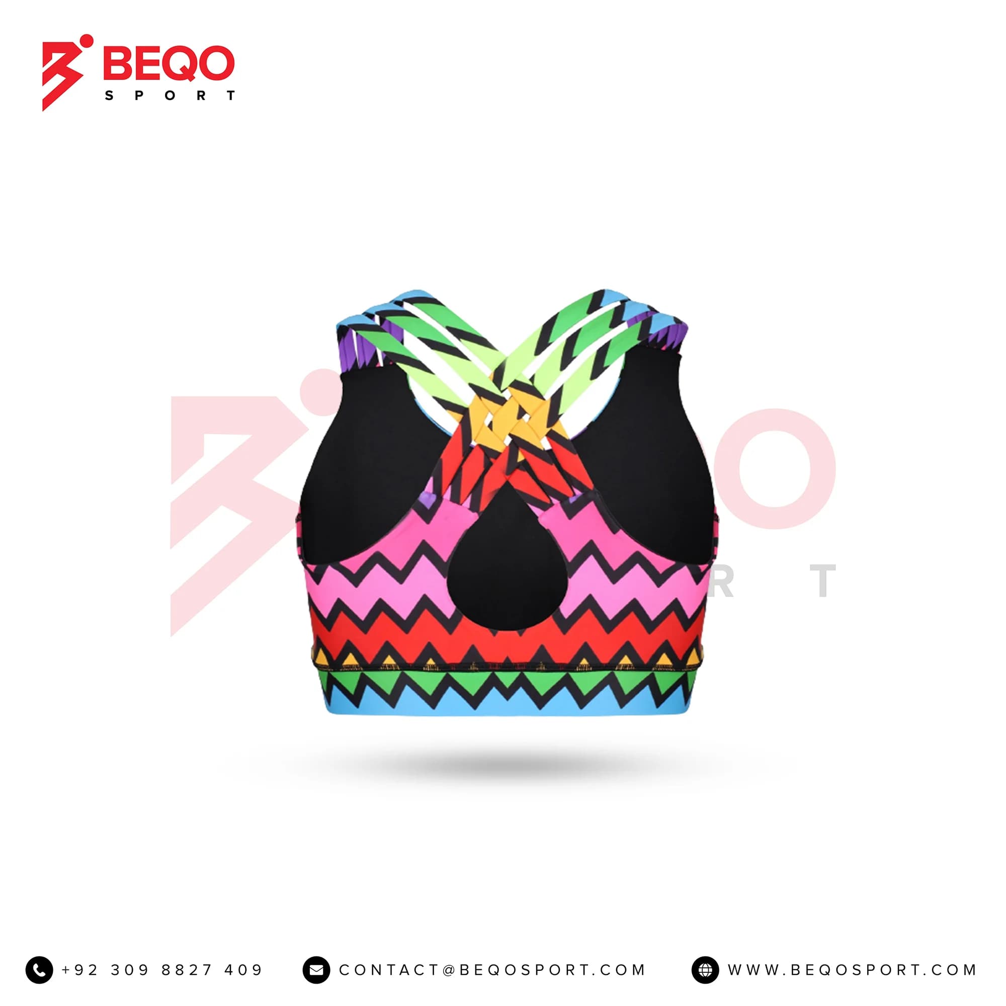 Multicolour Sports Bras view 2