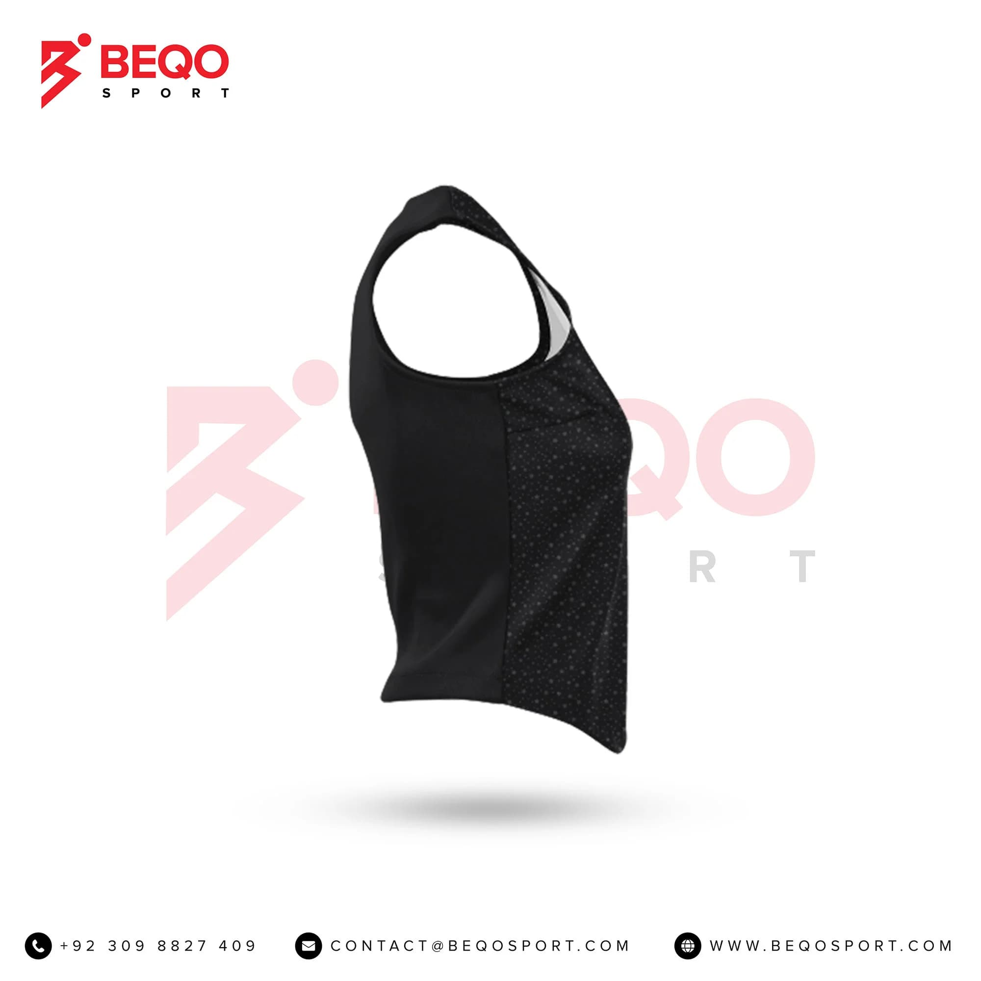 Woman's Black Cheer Modified Shell view 2