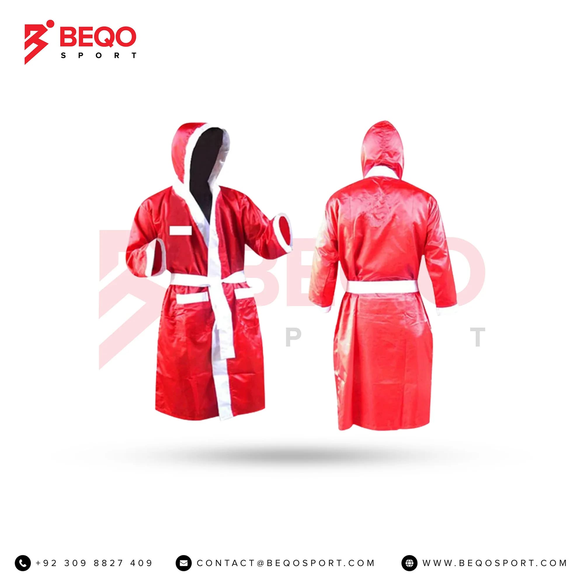 MMA Red Boxing Gowns