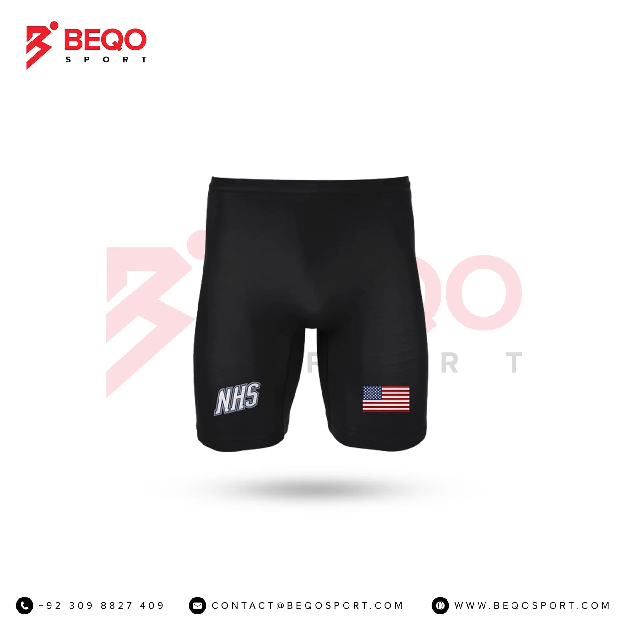 Men's Wrestling Compression Shorts