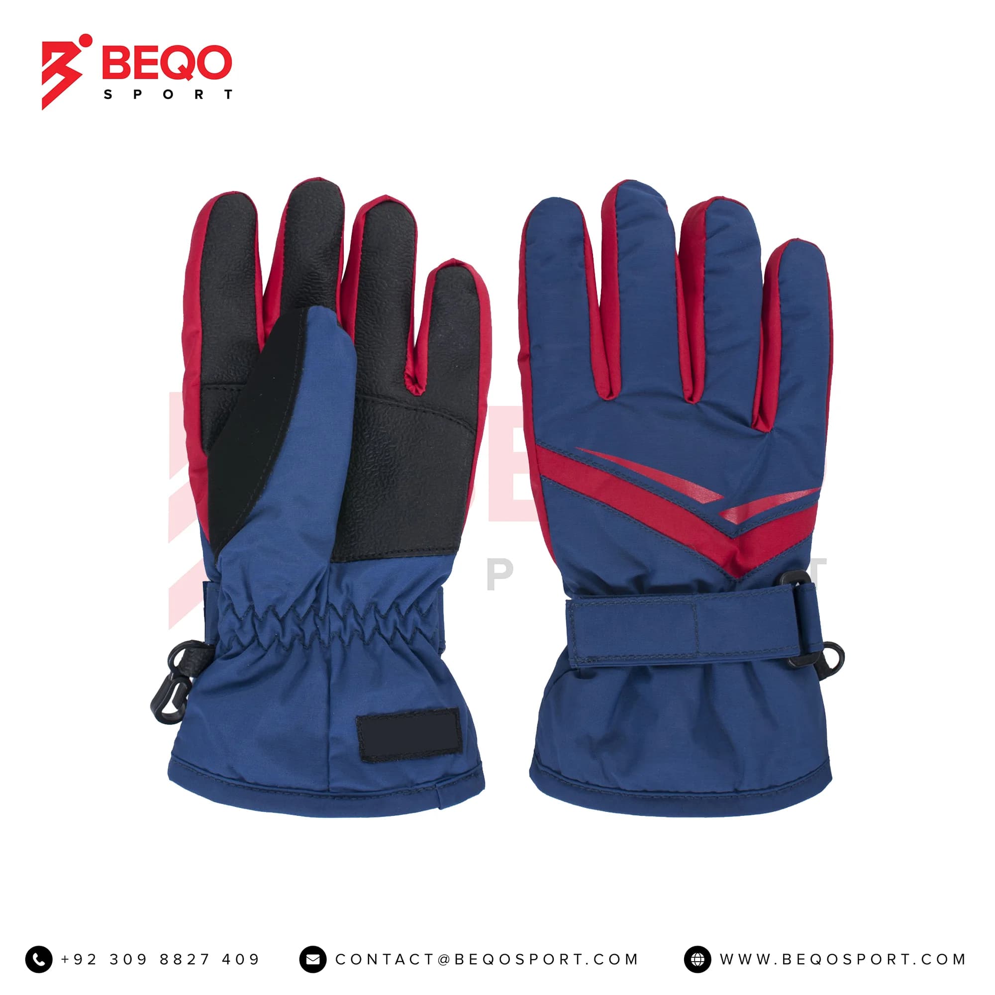 Multi Color Skiing Gloves