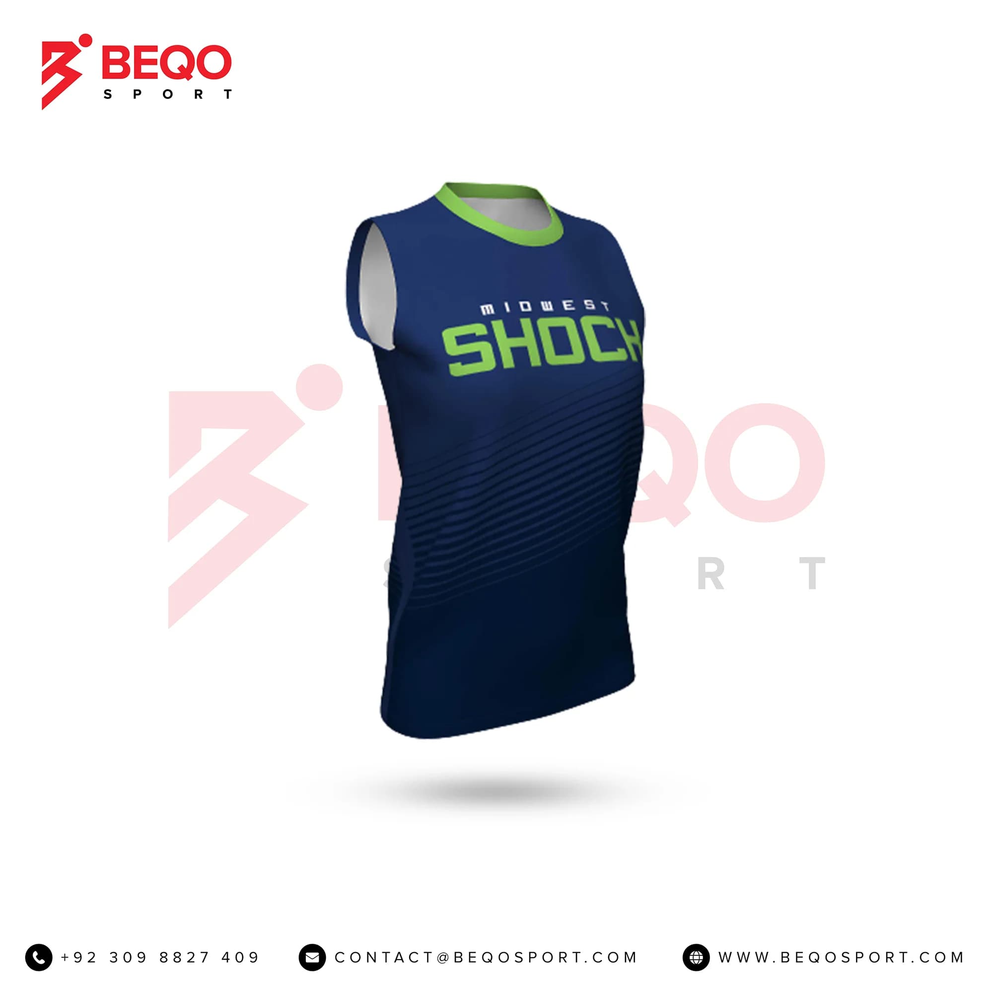 Navy Blue Softball Jersey