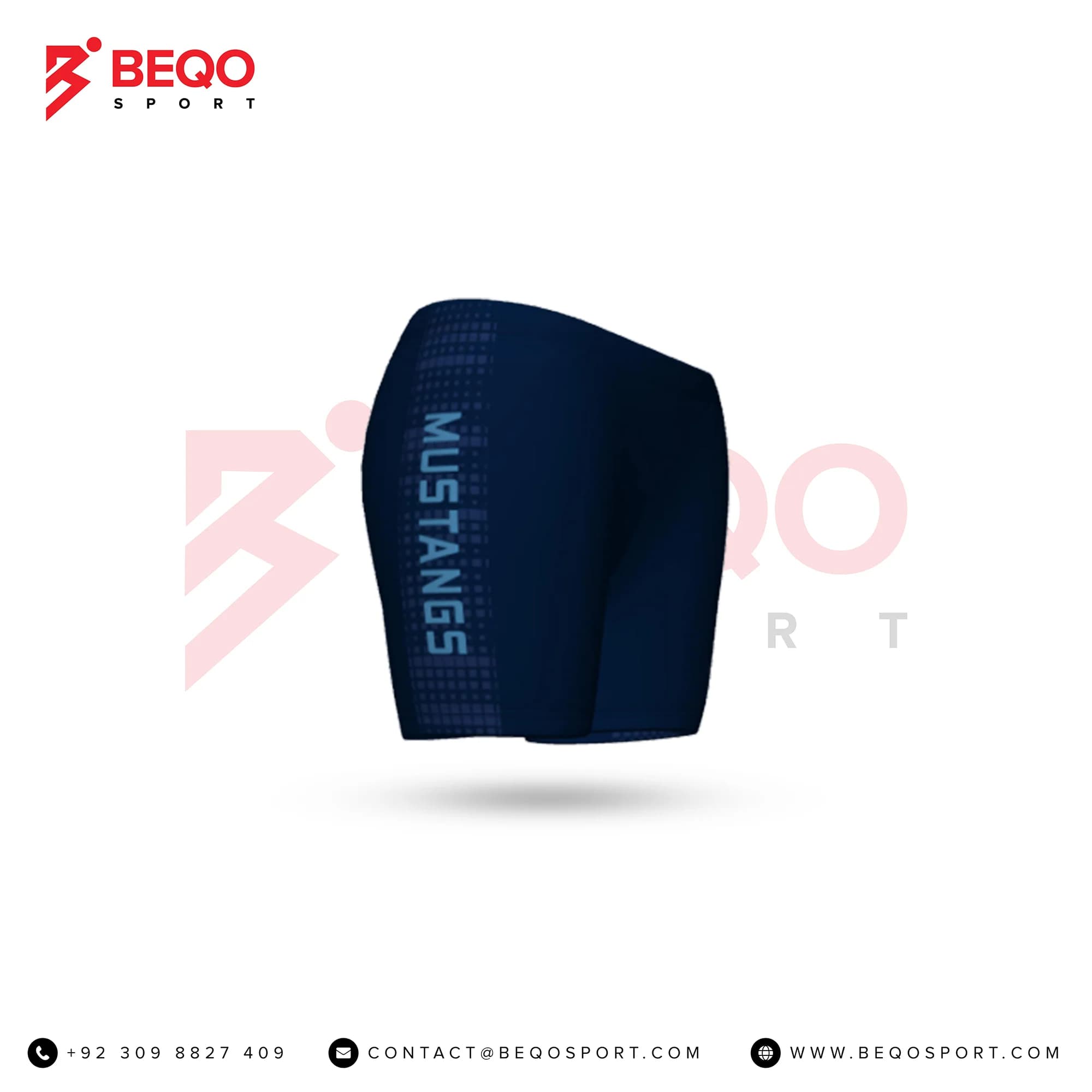 Navy Blue Volleyball Shorts