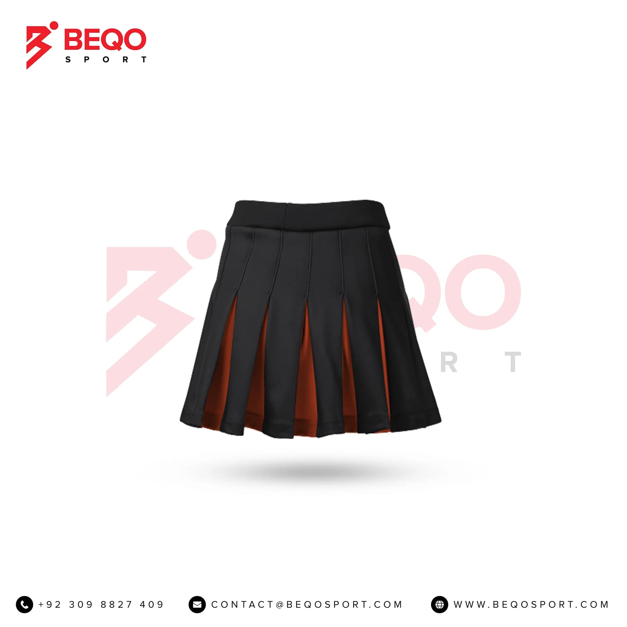 Black Cheer Pleated Skirt view 2