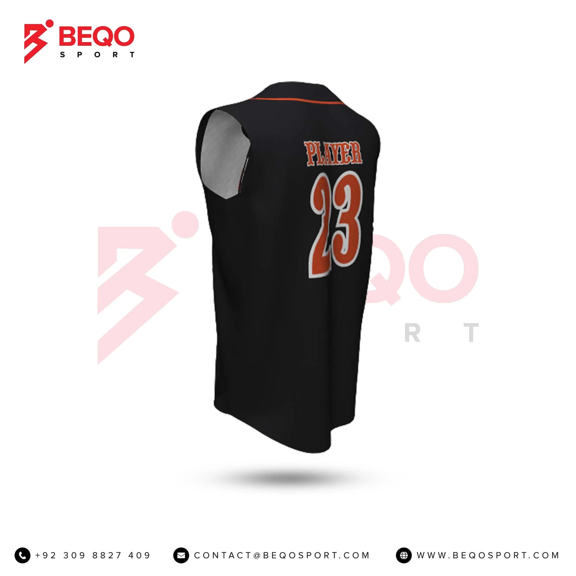 Men's Youth Black Baseball Uniforms view 3
