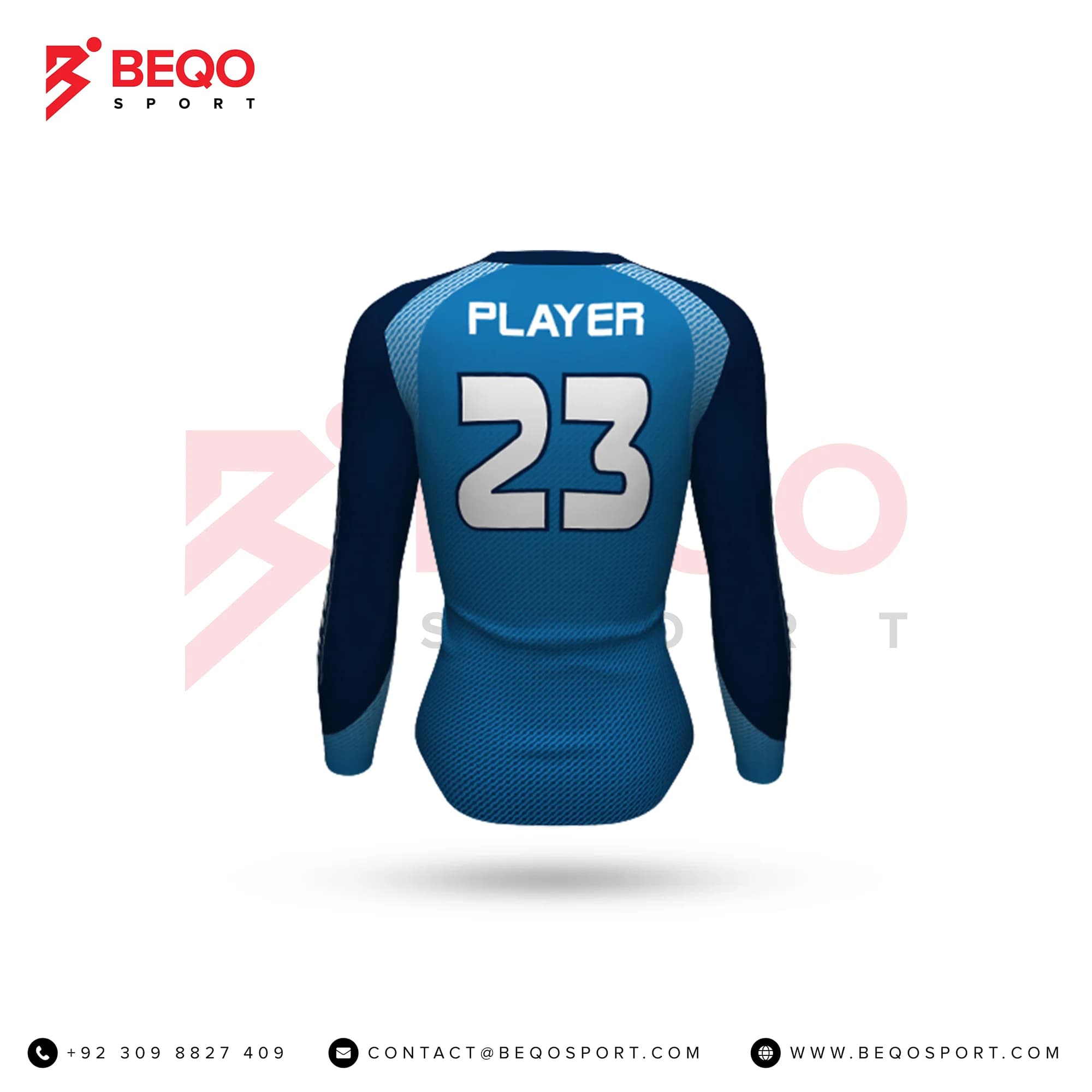 Multi Color Volleyball Jersey view 3