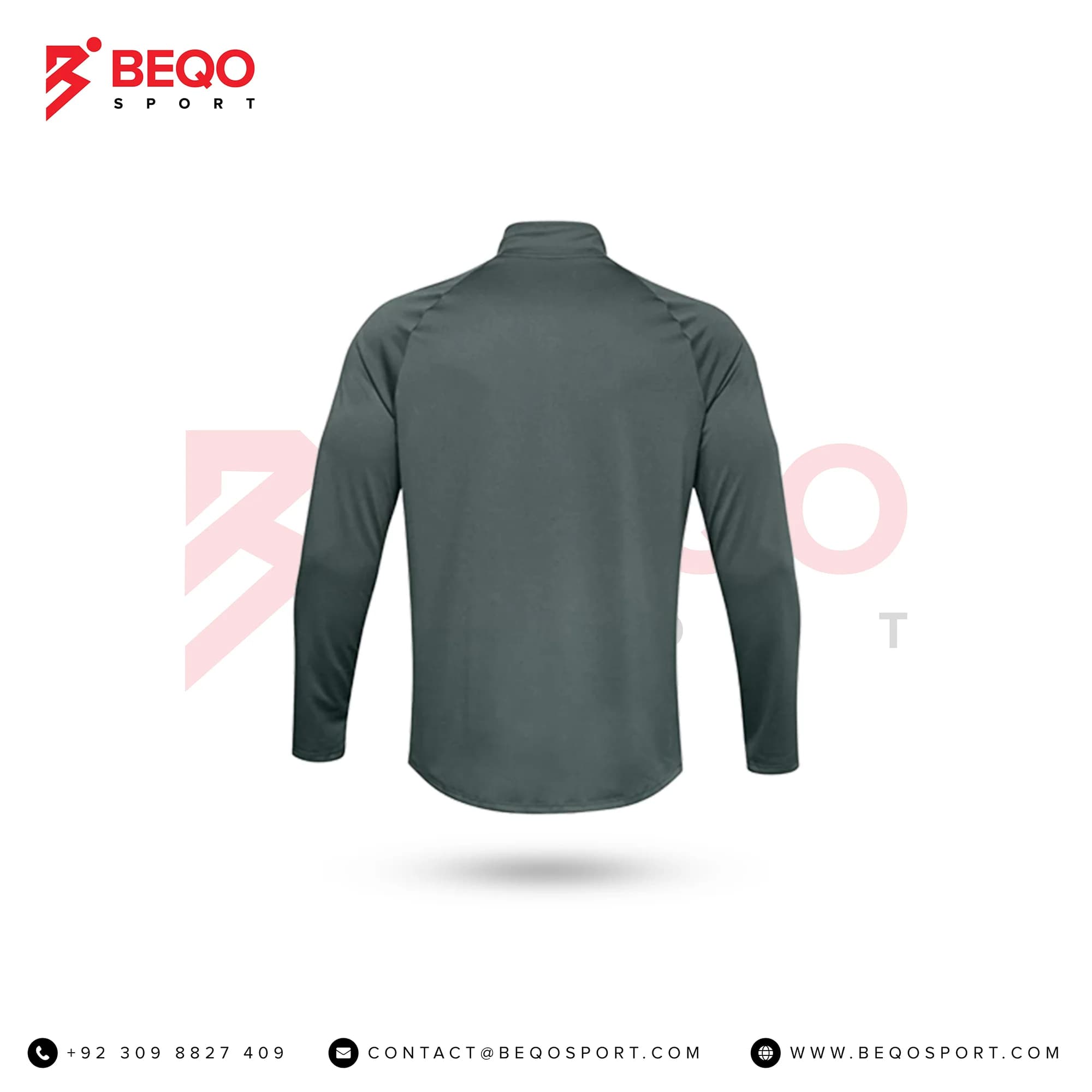 Sports Shirt with Front Zipper view 2