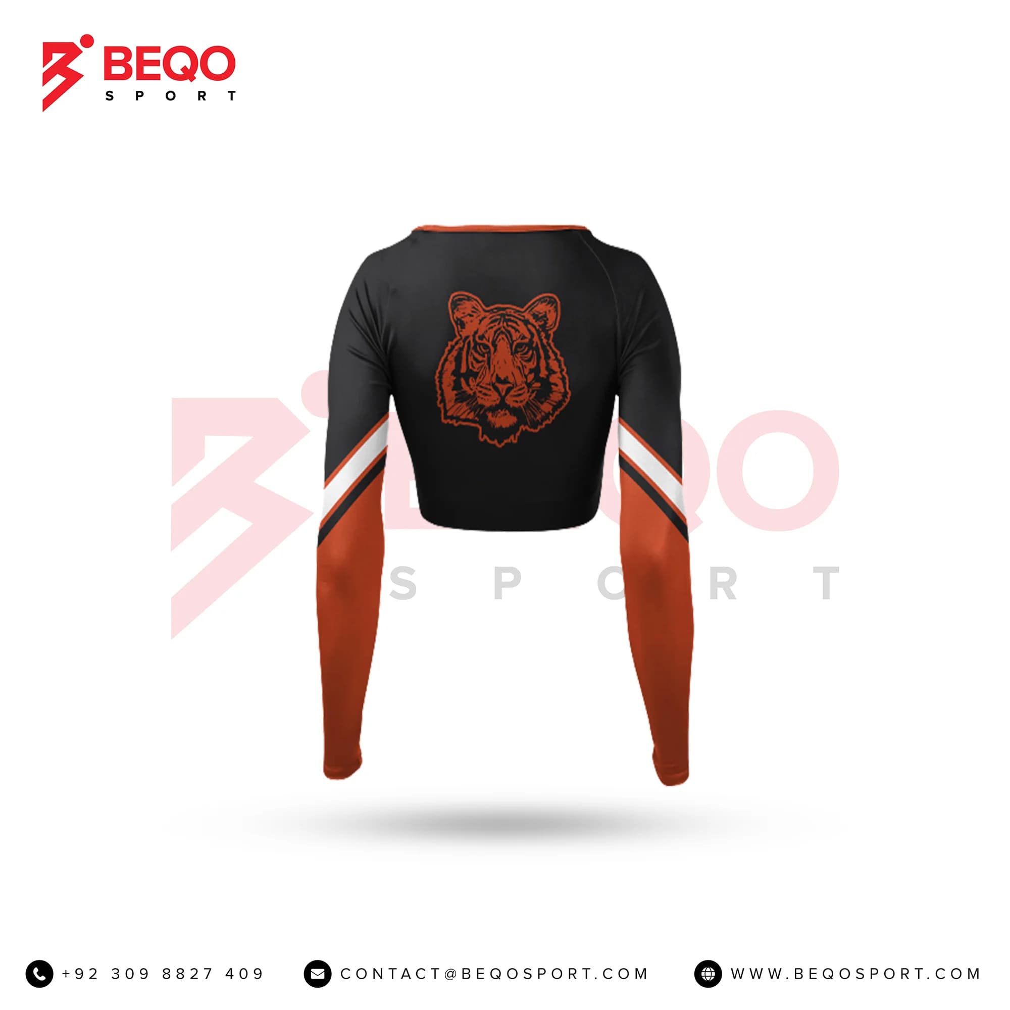 Women's Custom Cheer V-Neck Bodyliner view 3