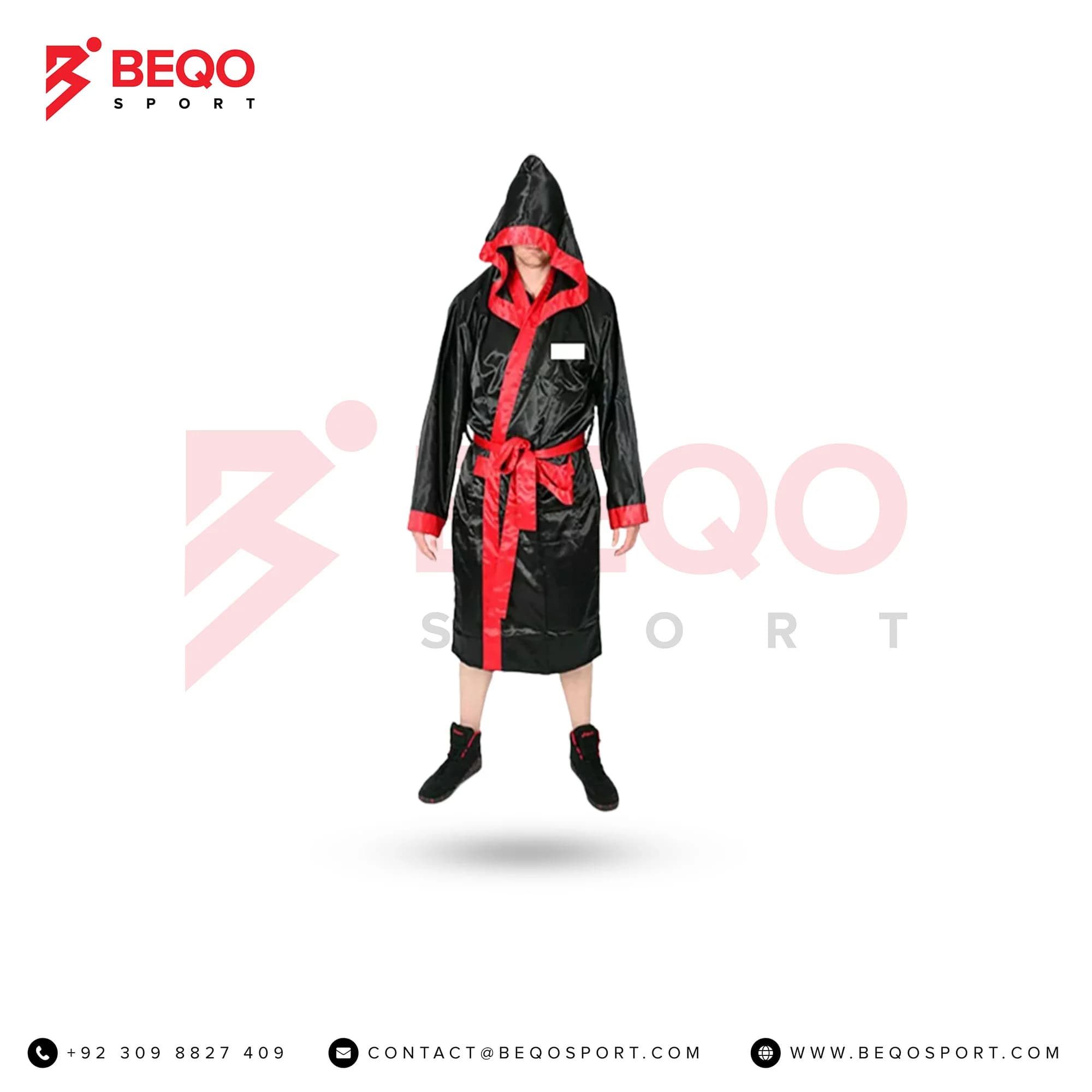 Red and Black Boxing Gowns