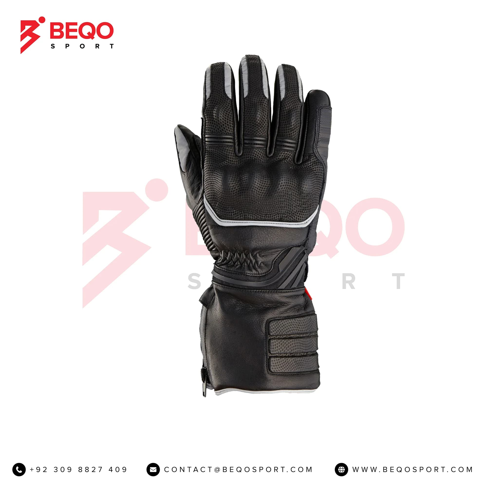 Stancer Motorbike gloves in black