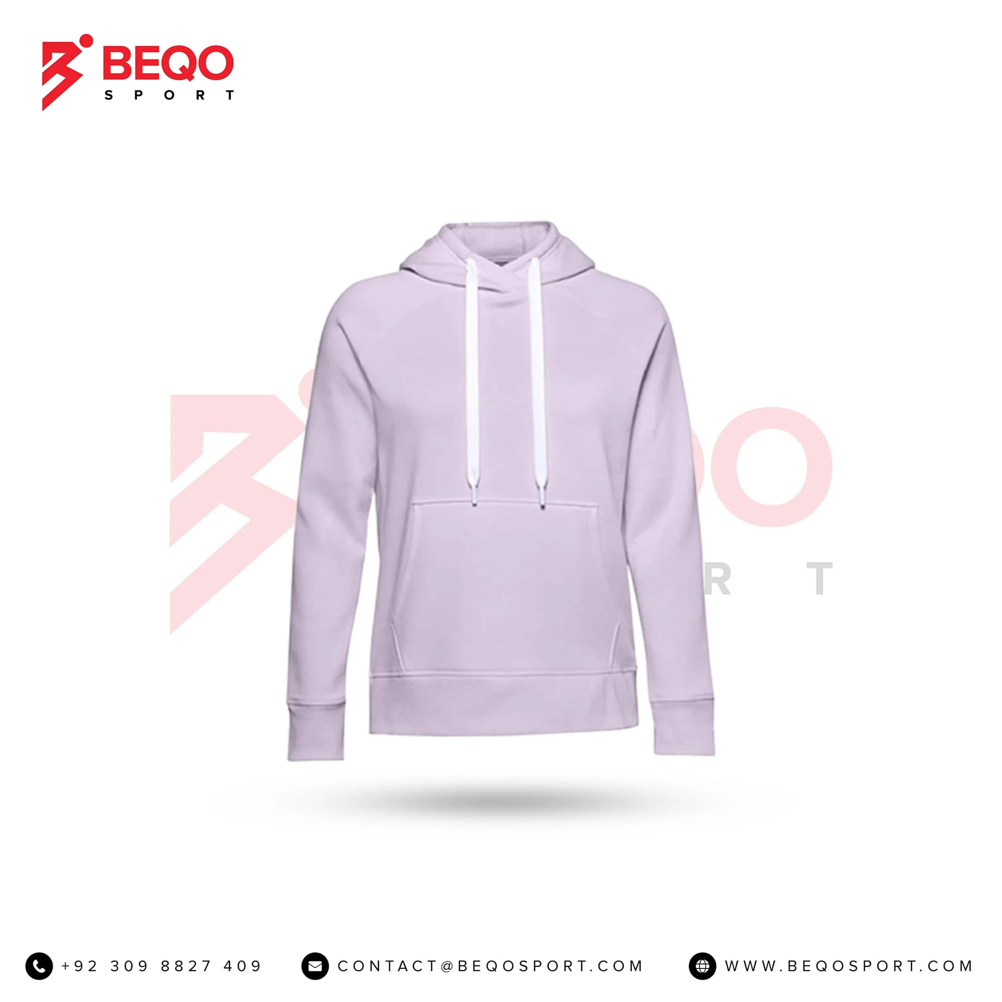 Unisex Light Purple Hoodie