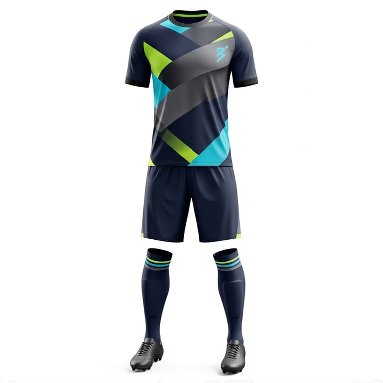 Men's Elite Abstract Soccer Uniform
