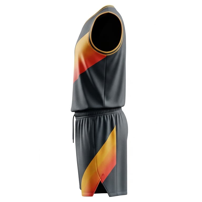 Custom Basketball Uniform Set view 2