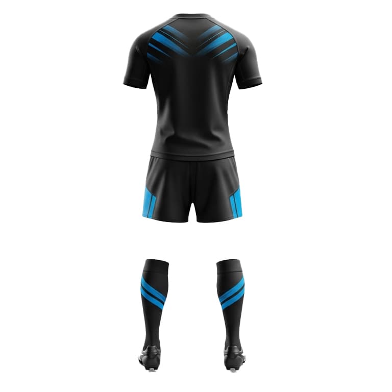 Men's Pro-Fit Rugby Uniforms - Breathable Performance Jersey, Shorts & Socks view 2