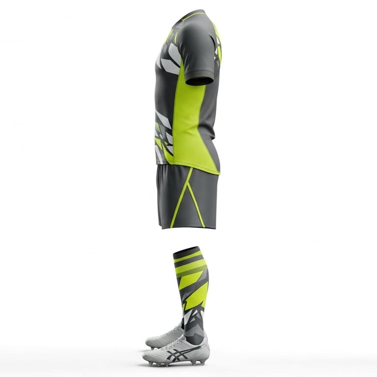 Men's Rugby Uniform Set - Pro-Fit Performance Jersey, Shorts & Socks view 2