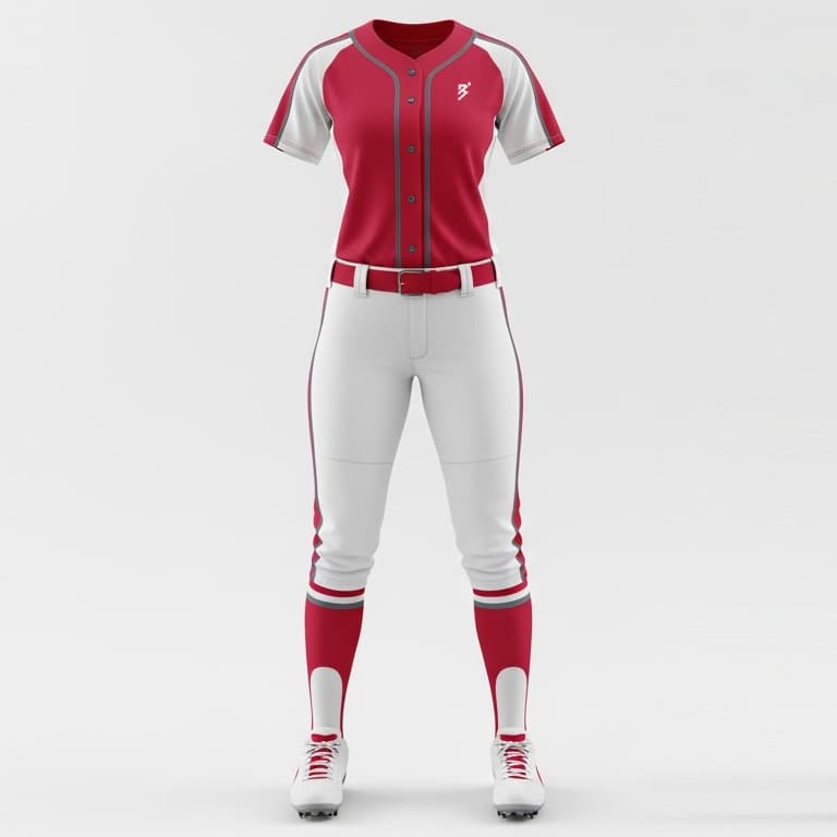 Pro-Series Team Softball Uniforms: Jersey & Pants Set