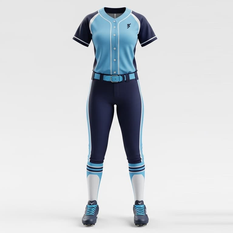 Women's All-Star Softball Uniform: Jersey & Pants Set