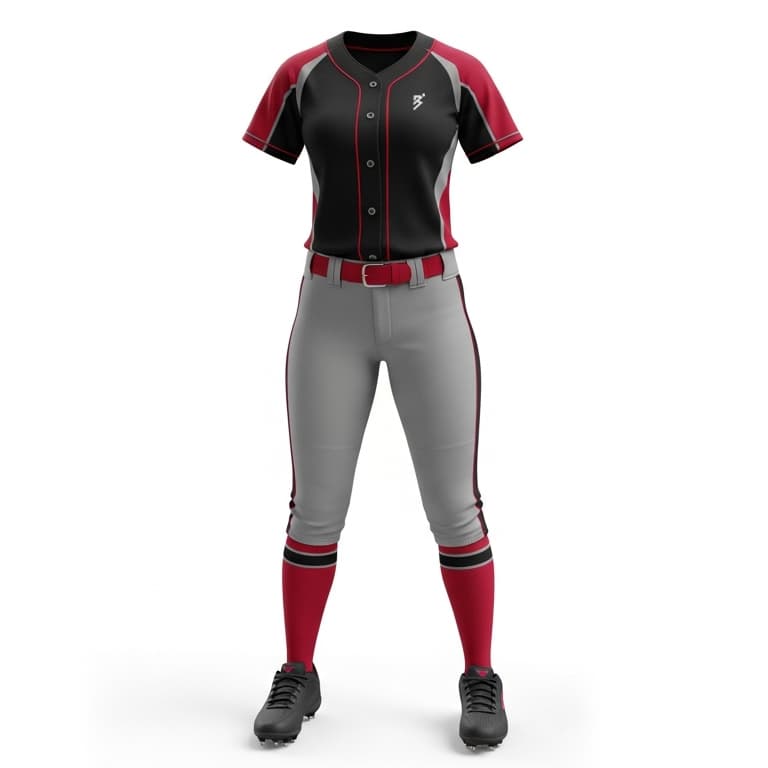 Dynamic Pro Softball Uniforms: Jersey & Pants Set