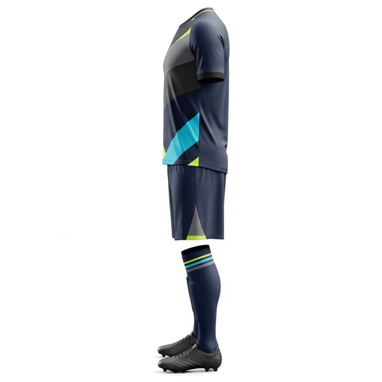 Men's Elite Abstract Soccer Uniform view 2
