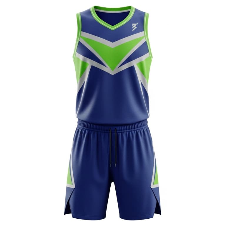 Customizable Men's Basketball Uniform Set