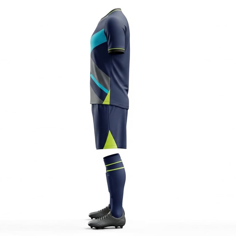 Men's Elite Abstract Soccer Uniform view 2