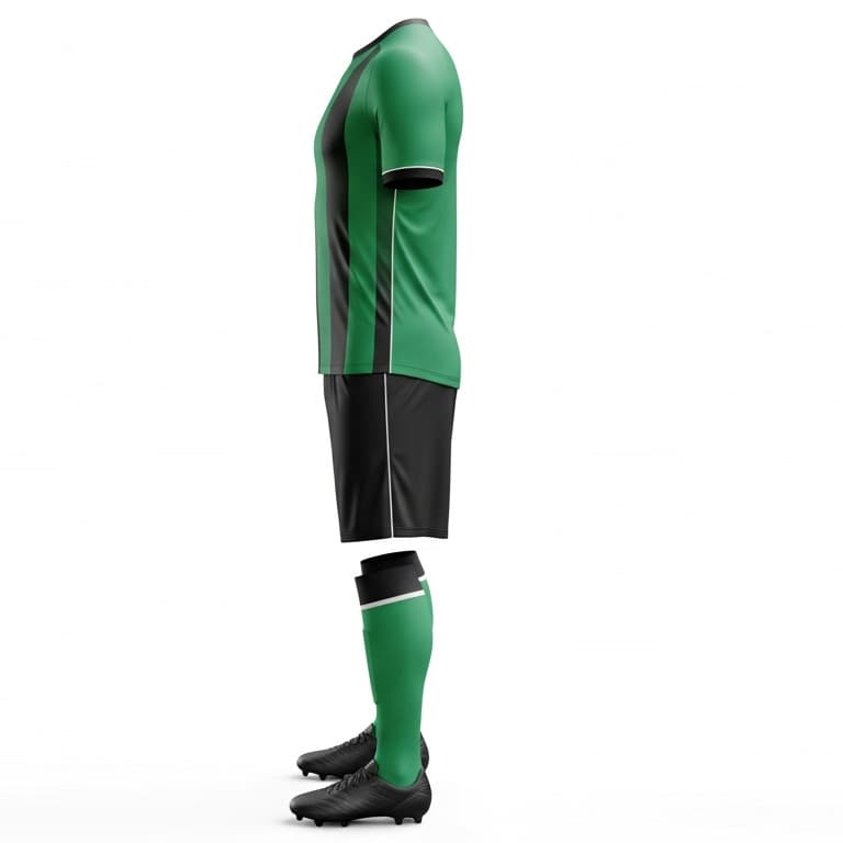 Men's Classic Striped Soccer Uniform view 2