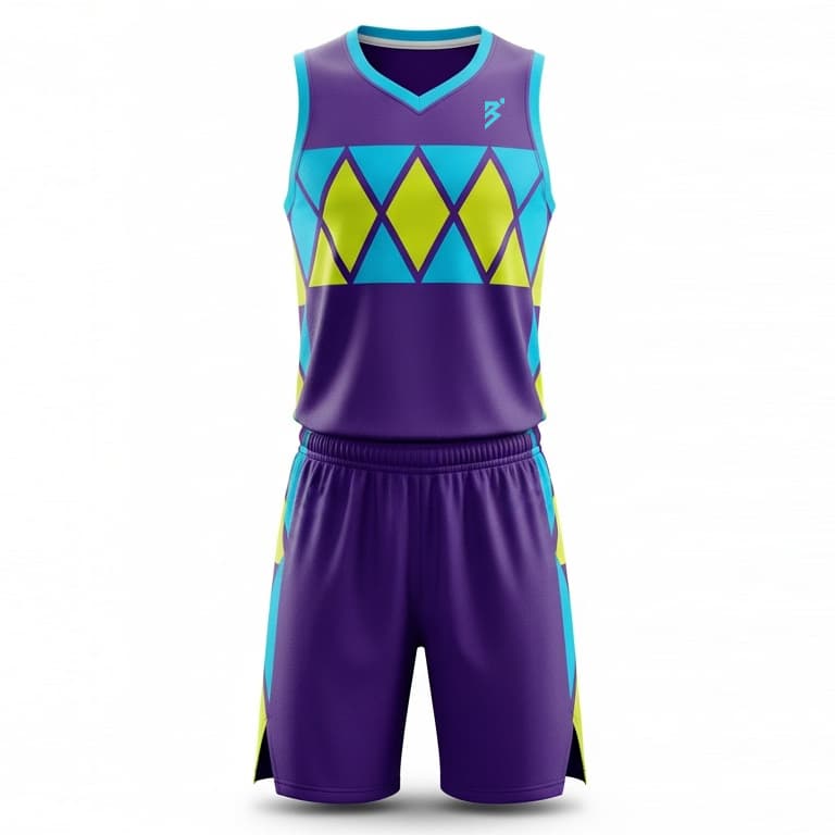 Custom Sublimated basketball Jersey & Shorts Set
