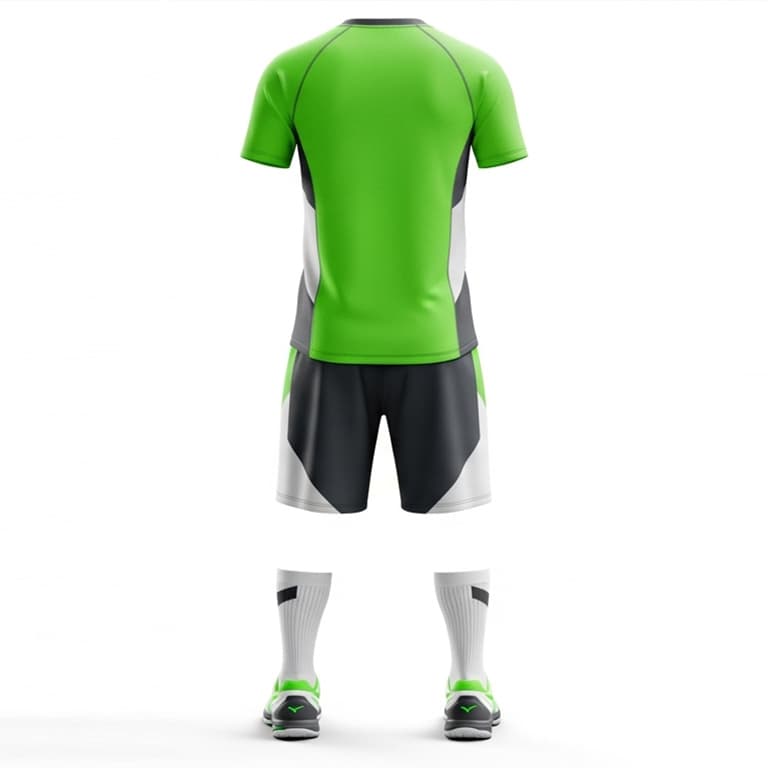 Men's Pro-Fit Volleyball Jersey & Shorts Set - Breathable, Lightweight Uniform view 3