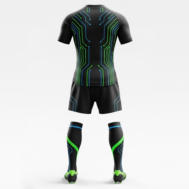 Pro-Fit Rugby Uniforms for Men's Performance Jersey, Shorts & Socks view 3