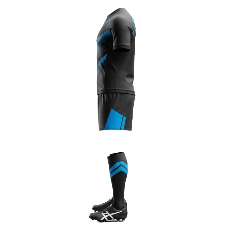 Men's Pro-Fit Rugby Uniforms - Breathable Performance Jersey, Shorts & Socks view 3