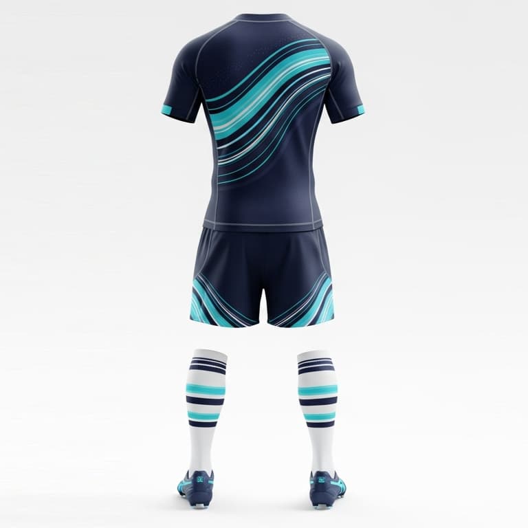 Men's Pro-Fit Lightweight Rugby Uniform Set – Jersey & Shorts