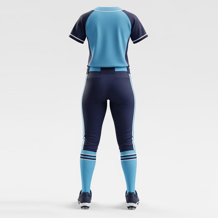 Women's All-Star Softball Uniform: Jersey & Pants Set view 3