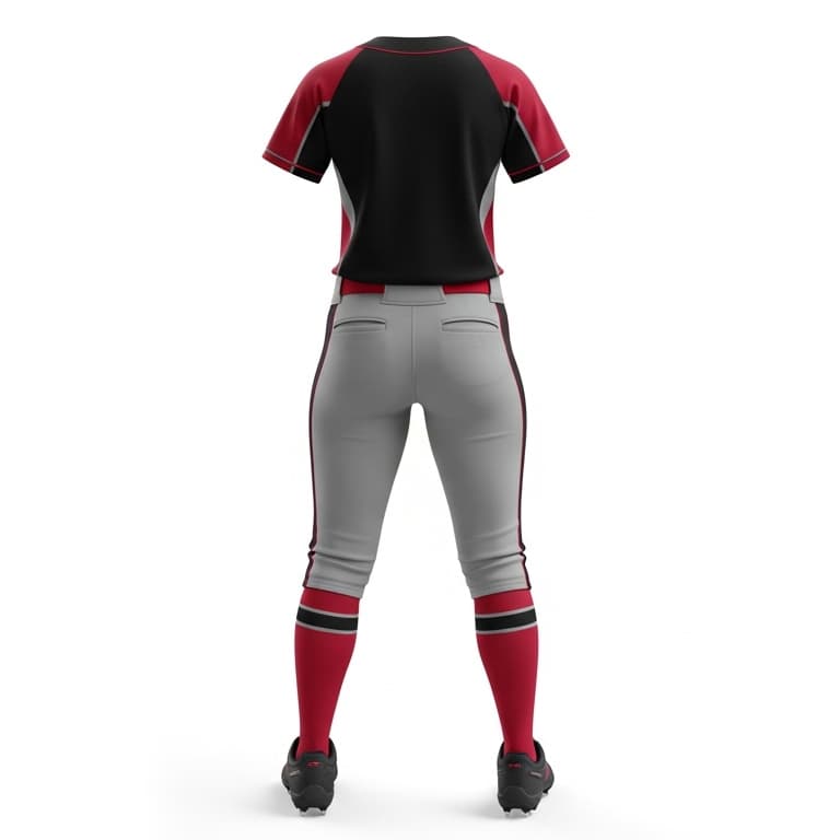 Dynamic Pro Softball Uniforms: Jersey & Pants Set view 3